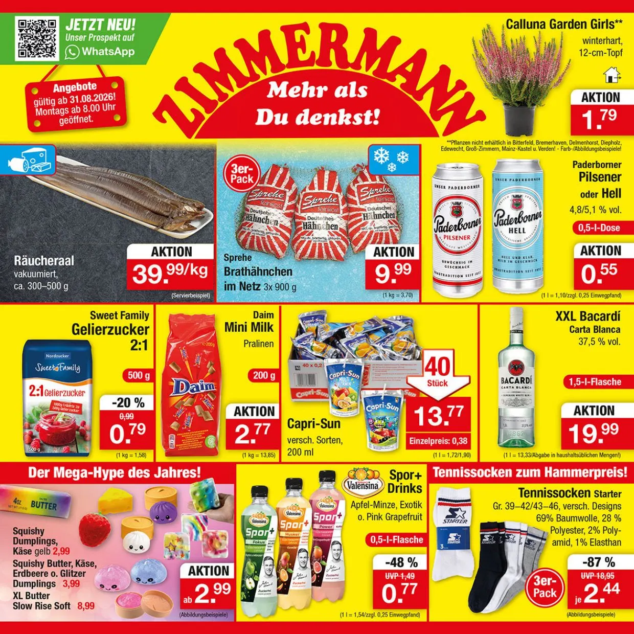 Zimmermann — 2026-08-31 von 31. August bis 5. September 2026 - Prospekt seite 1