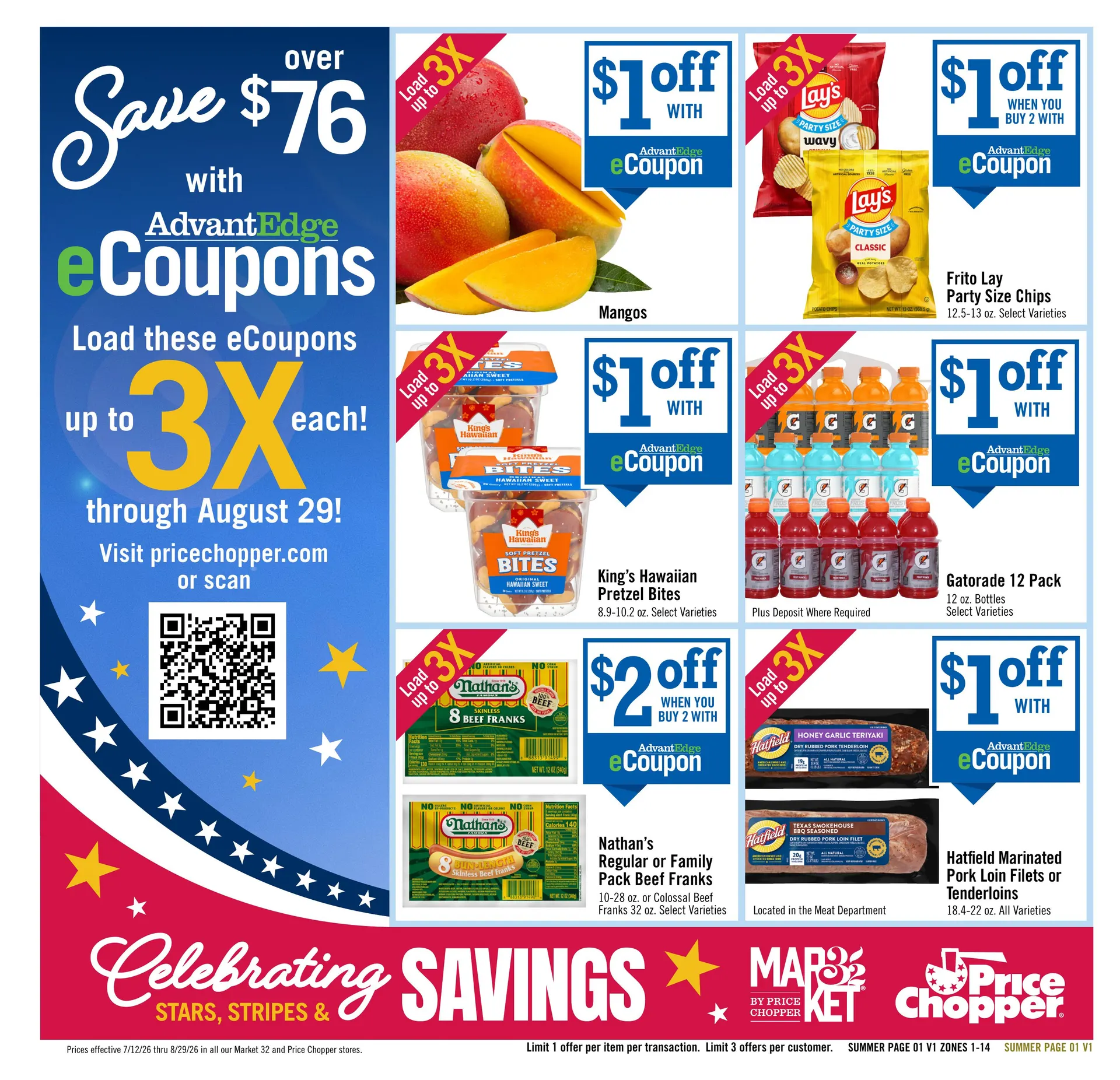 Weekly ad Price Chopper — 2026-08-10 from July 12 to August 29 2026 - Page 1