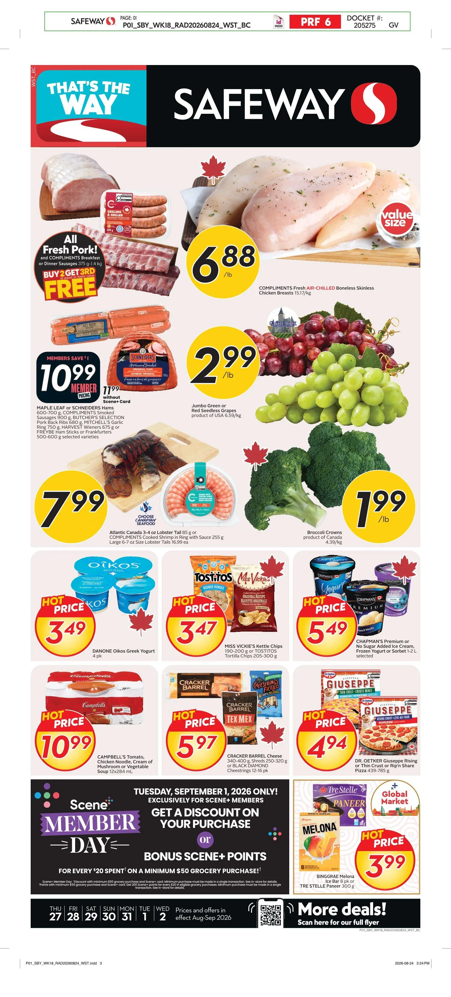 Safeway — 2026-08-31 from August 27 to September 2 2026 - flyer page 