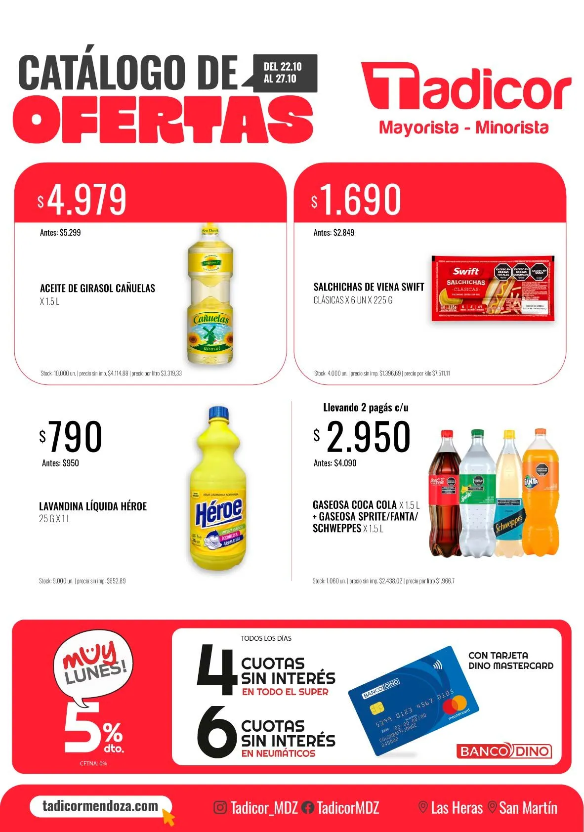 Ofertas de Supermercados Tadicor — 2026-10-28 28 de octubre al 30 de octubre 2026 - Página  del catálogo