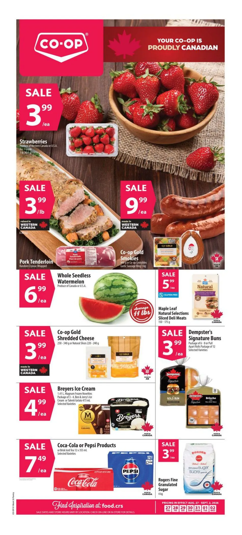 Co-op Food — 2026-08-27 from August 27 to September 2 2026 - flyer page 1