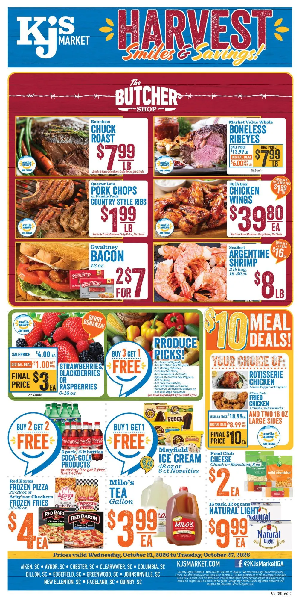 Weekly ad KJ´s Market — 2026-10-21 from October 21 to October 27 2026 - Page 