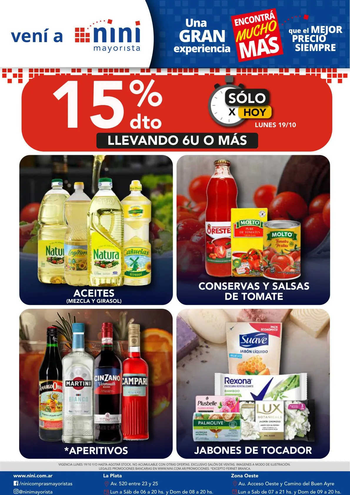 Ofertas de Nini Mayorista — 2026-10-19 19 de octubre al 19 de octubre 2026 - Página 1 del catálogo