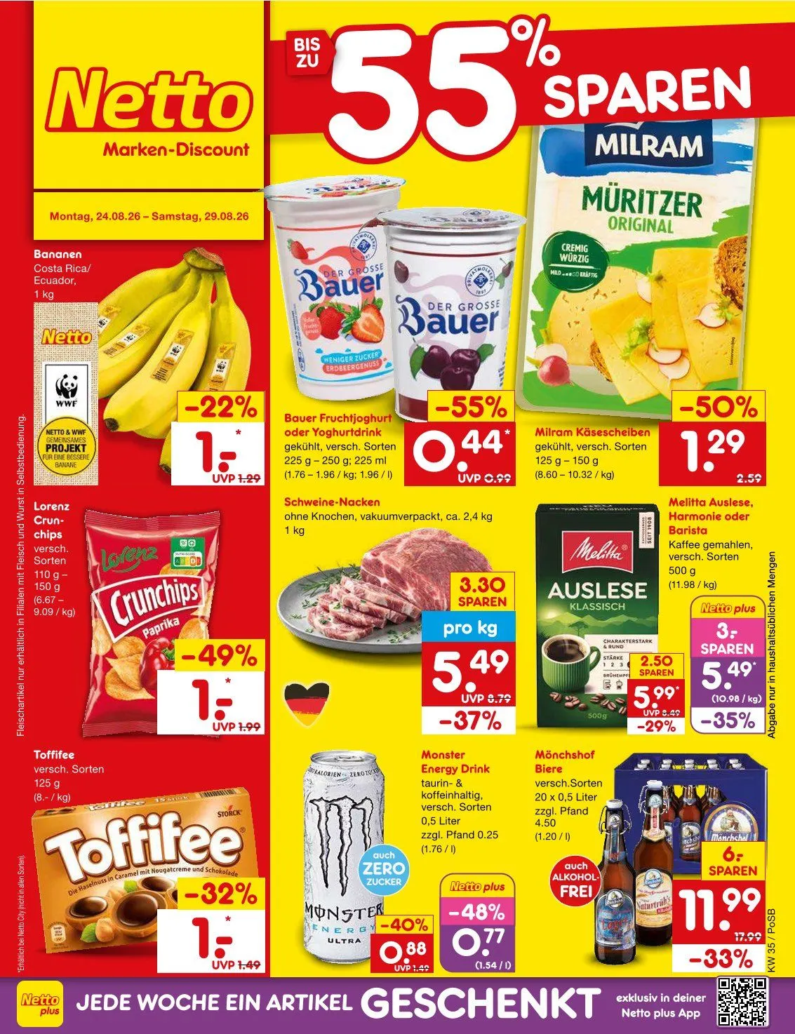 Netto Marken-Discount — 2026-08-24 van 24 augustus tot 29 augustus 2026 - Folder pagina 1