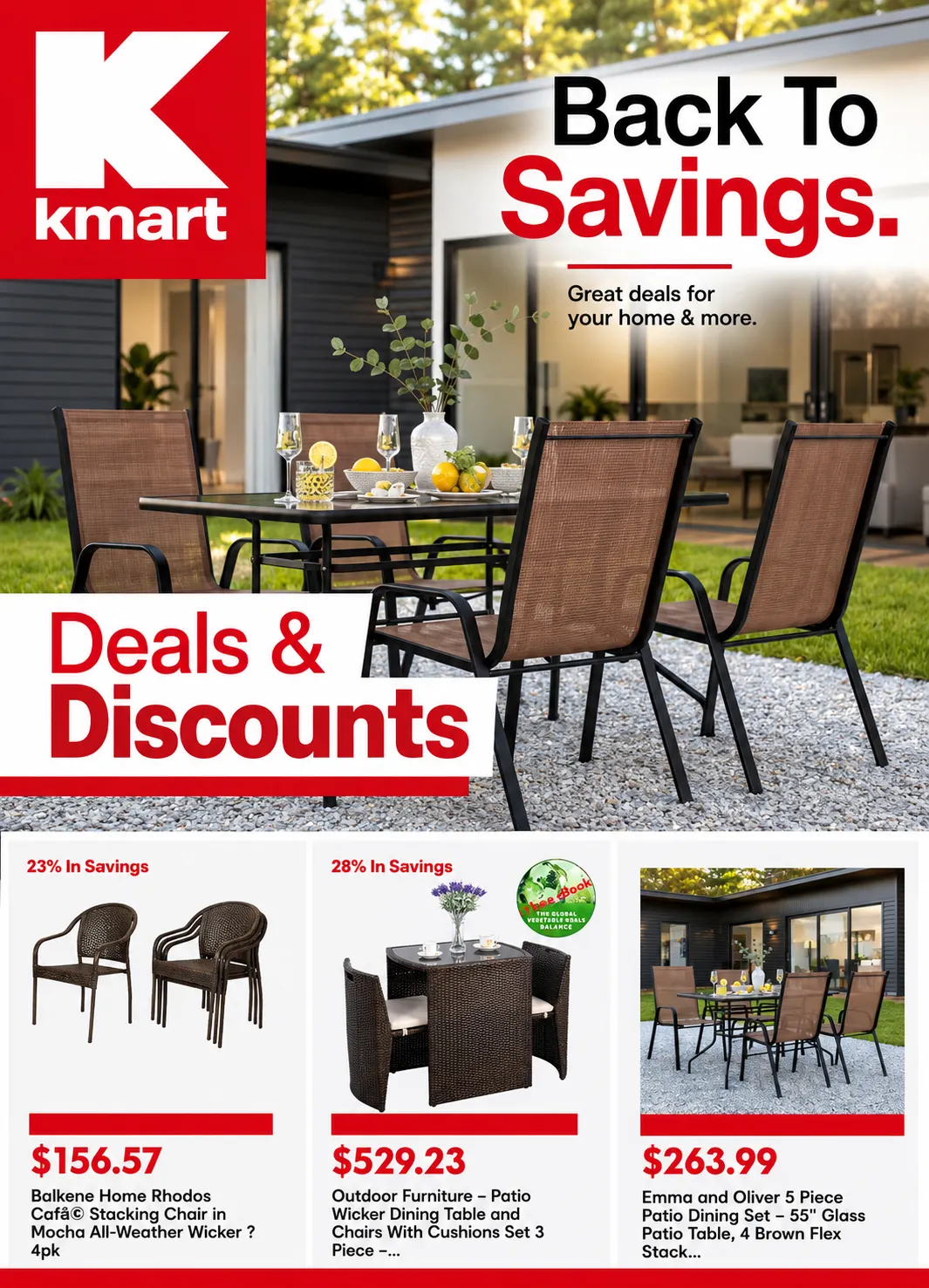 Weekly promotion Kmart — 2026-08-28 spanning from August 28 to September 12 2026 - Page 1 for Catalogue 365