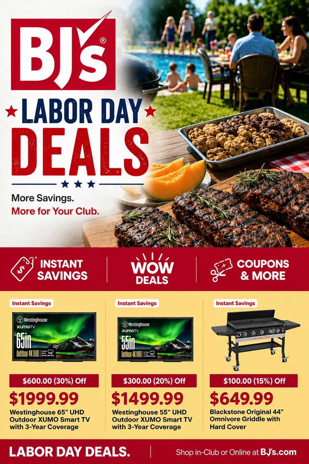Weekly ad BJ's — 2026-08-28 from August 28 to September 12 2026 - Page 1