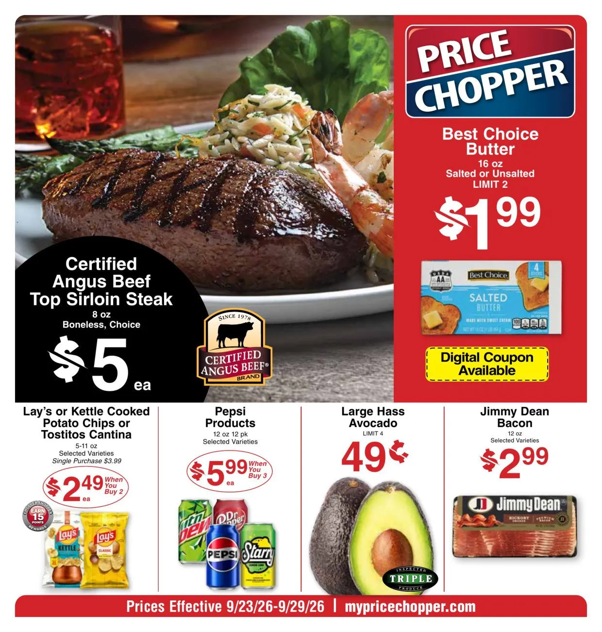 Weekly ad Price Chopper — 2026-09-23 from September 23 to September 29 2026 - Page 1