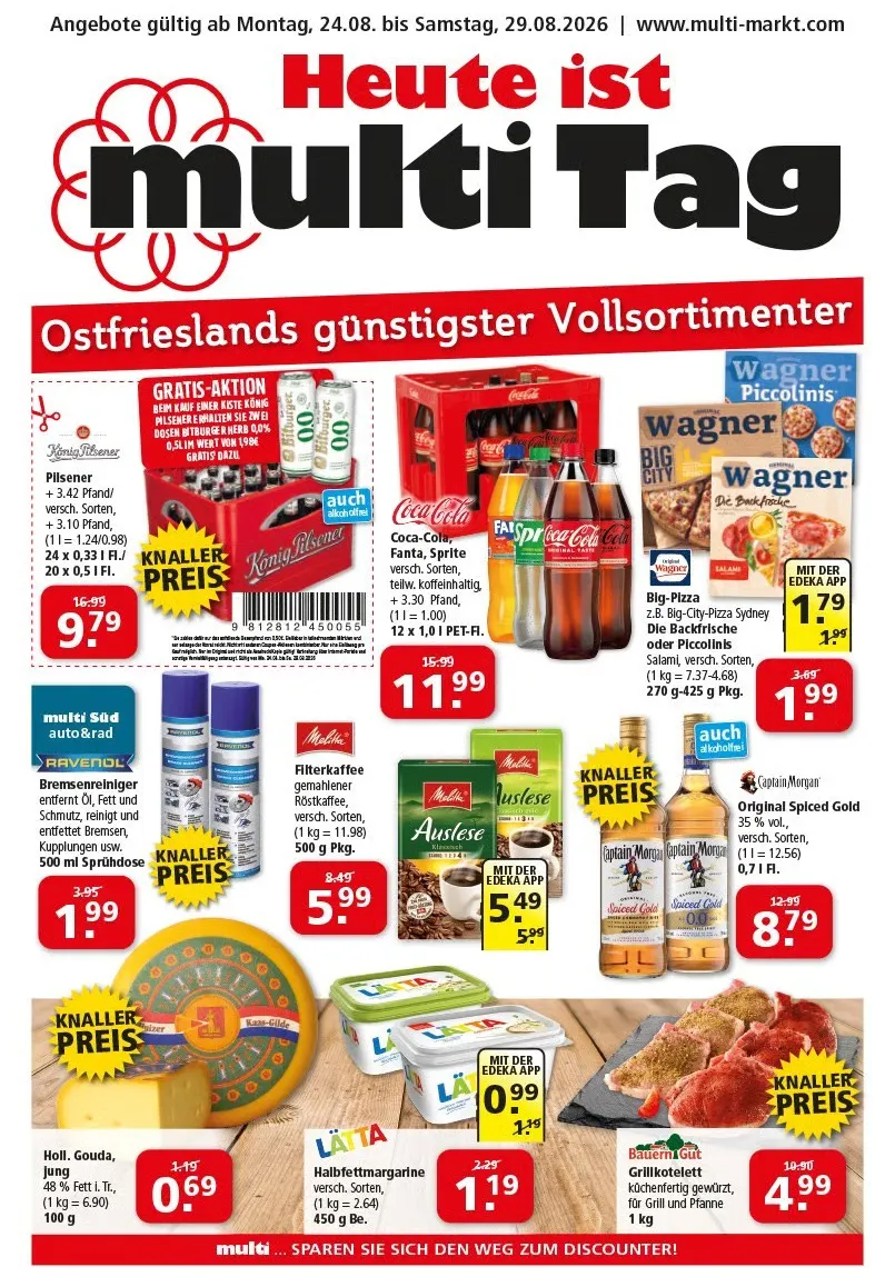 Multi Markt — 2026-08-28 von 28. August bis 2. September 2026 - Prospekt seite 1
