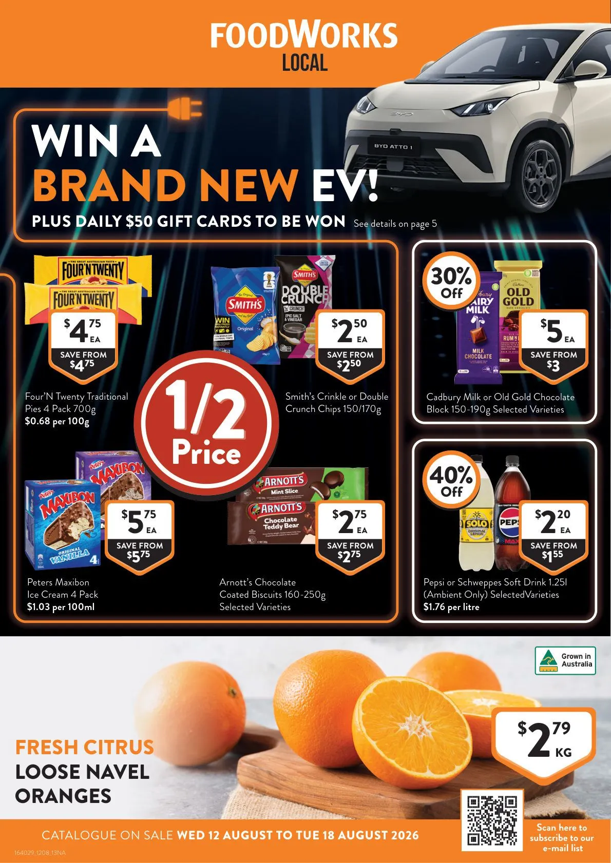 Foodworks — 2026-08-12 - Catalogue valid from 12 August to 18 August 2026 - page 