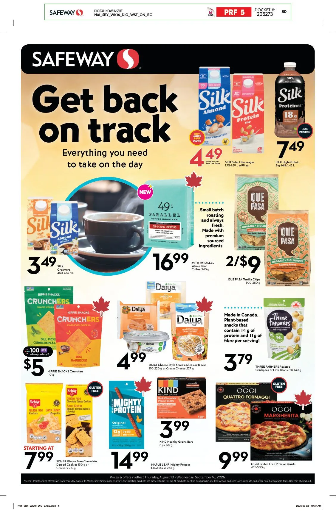 Safeway — 2026-08-13 from August 13 to August 19 2026 - flyer page 1