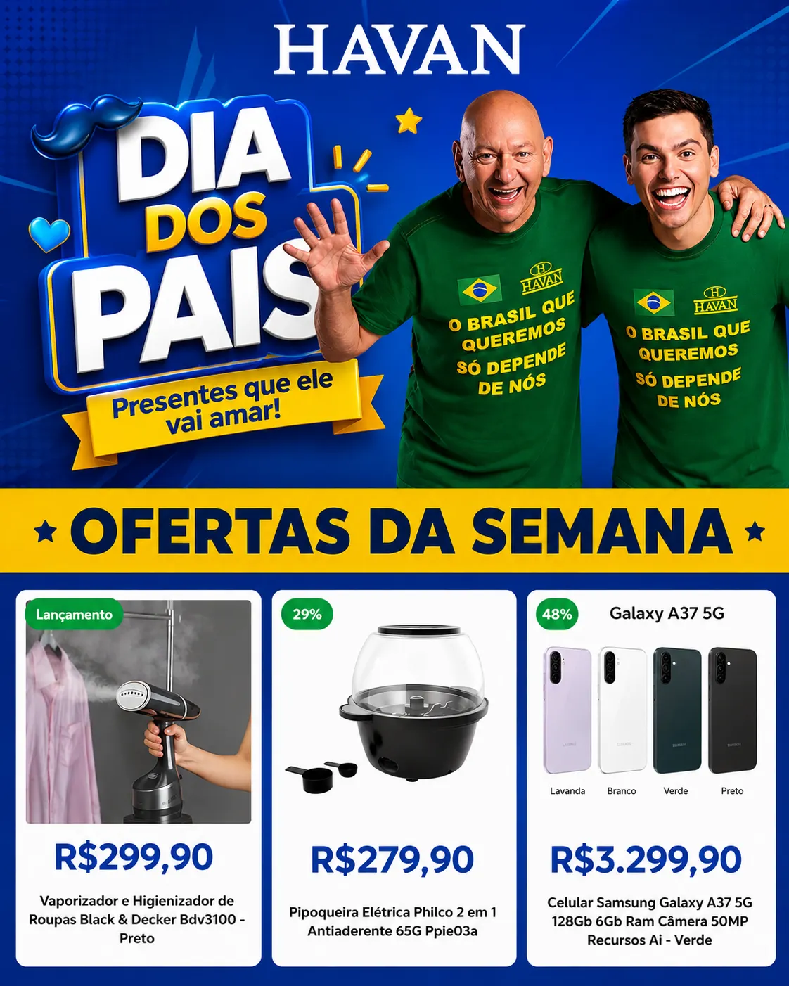 Encarte de Dias dos pais! 20 de julho até 4 de agosto 2026 - Pagina