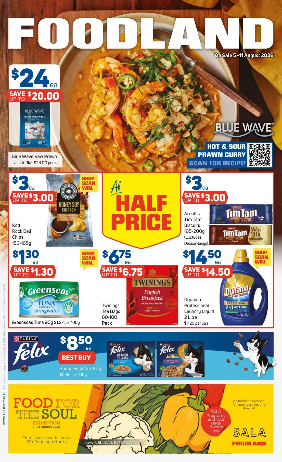 Foodland — 2026-08-05 - Catalogue valid from 5 August to 11 August 2026 - page 1