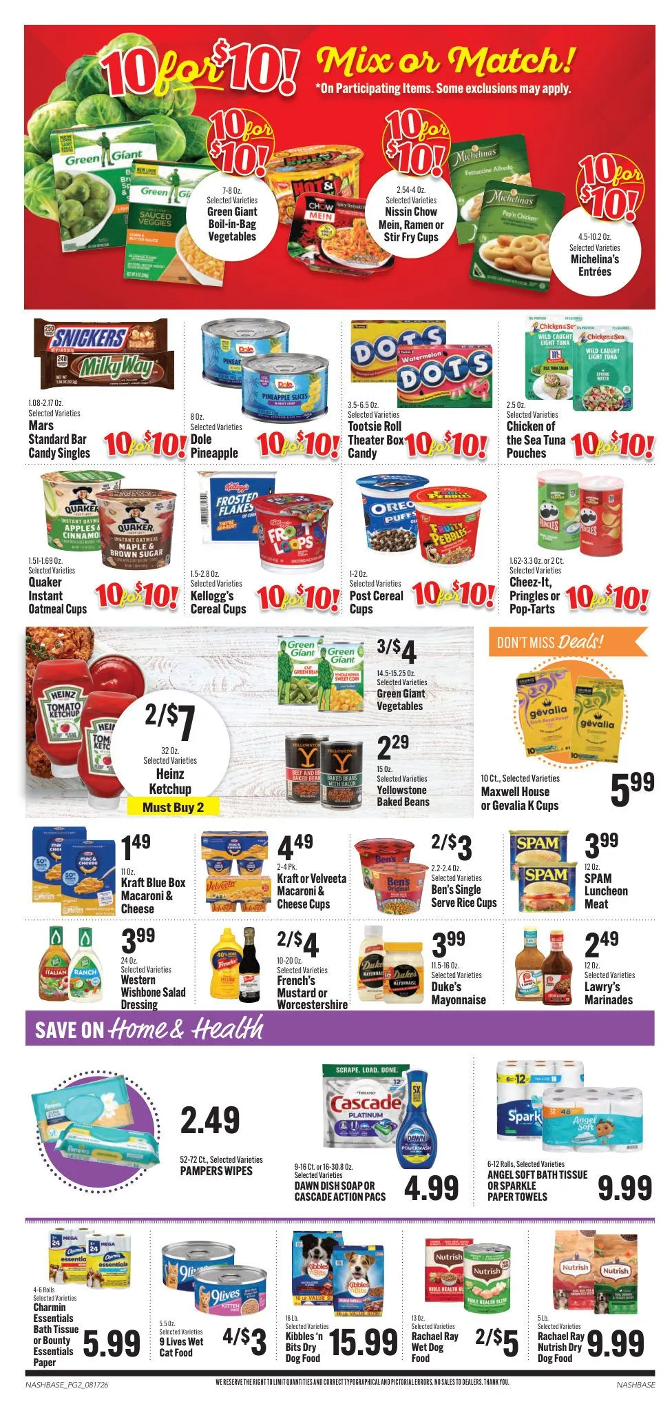 Weekly promotion Piggly Wiggly — 2026-08-19 spanning from August 17 to August 23 2026 - Page 2 for Catalogue 365