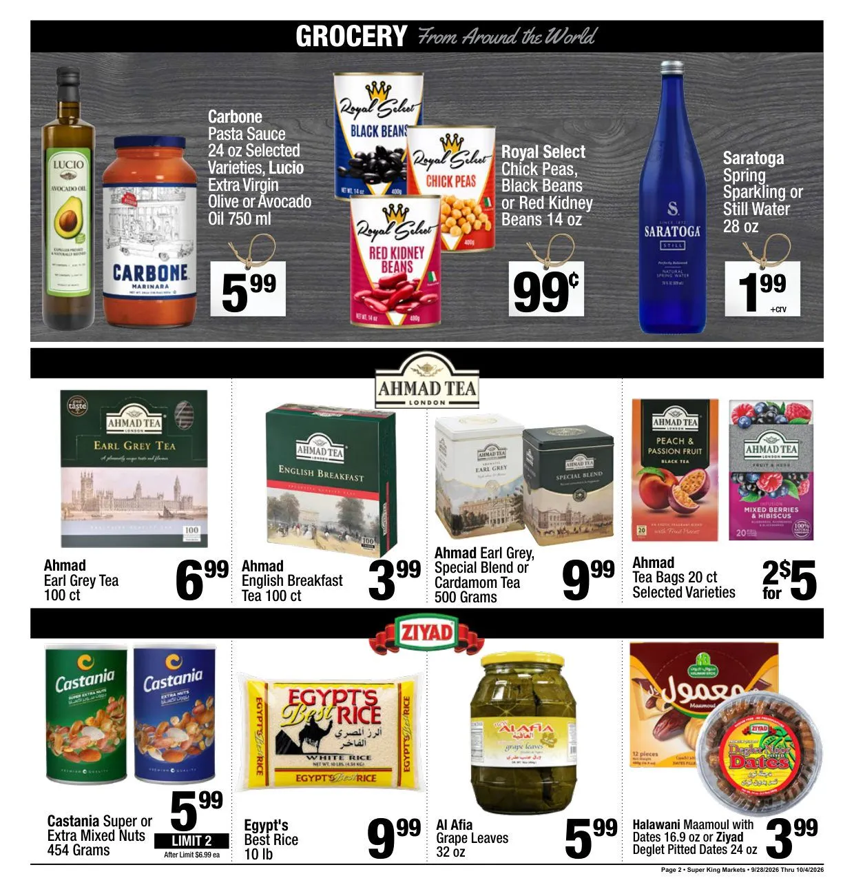 Weekly ad Super King Markets — 2026-10-01 from October 1 to October 4 2026 - Page 2
