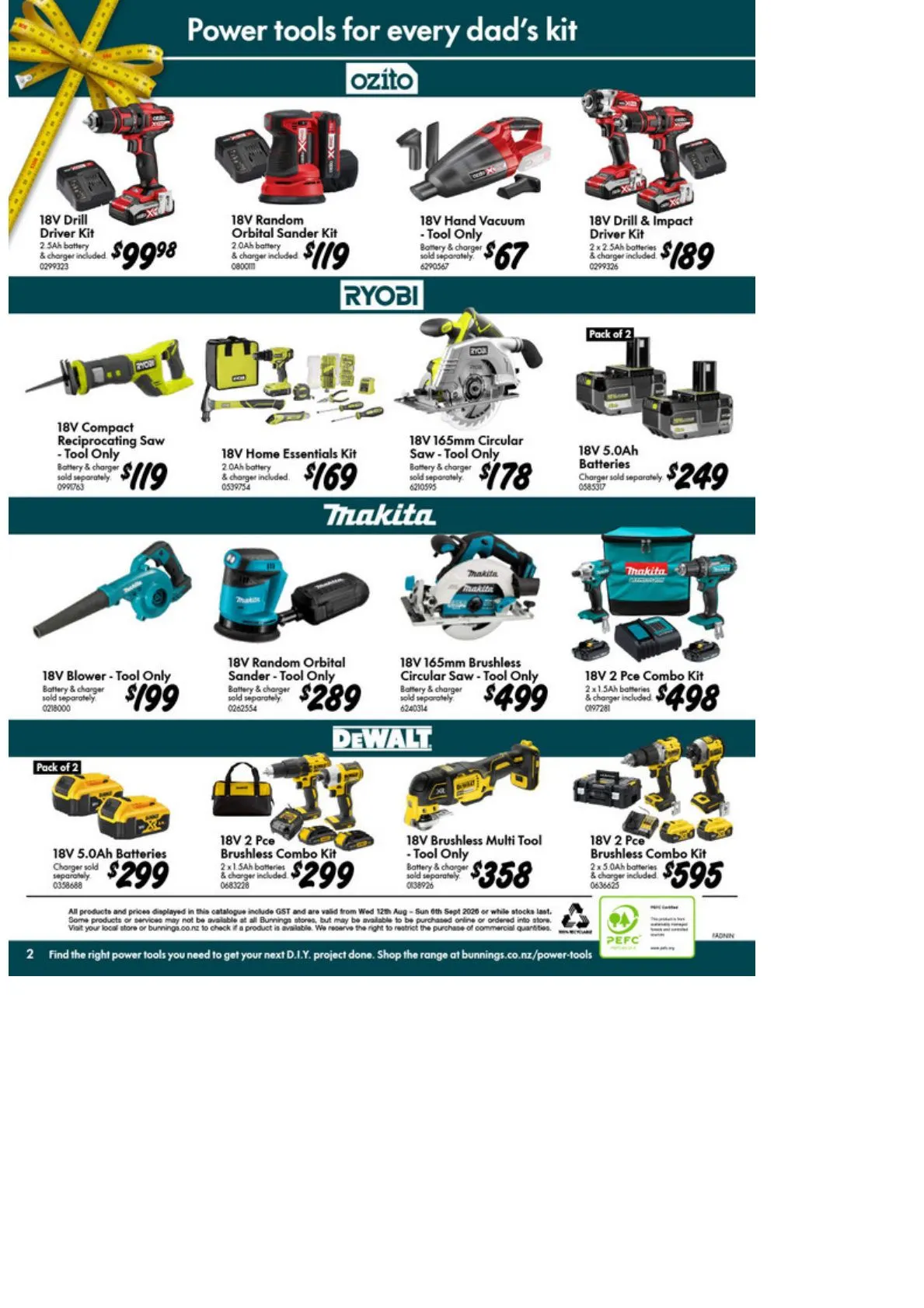 Bunnings — 2026-08-26 from 12 August to 5 September 2026 - Catalogue Page 2