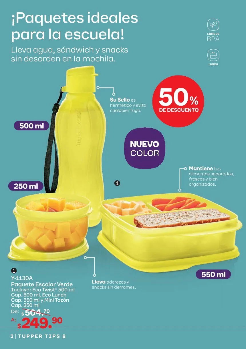 Catálogo de Tupperware — 2026-08-10 10 de agosto al 31 de agosto 2026 - Pagina 2