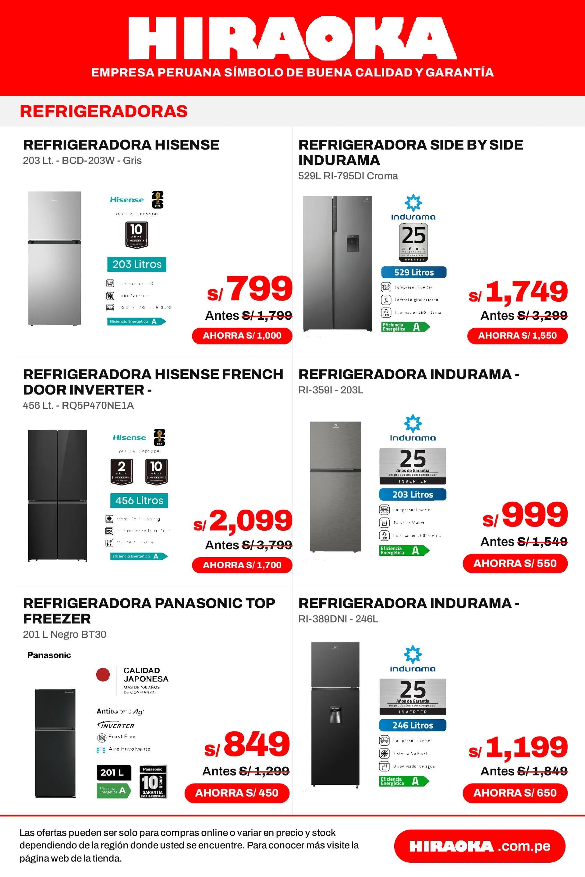 Catalogo de Hiraoka — Catálogo 2 — 2026-09-21 21 de setiembre al 5 de octubre 2026 - Pag 2