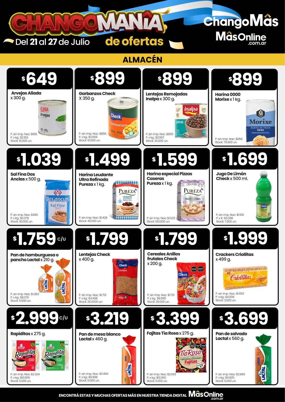 Ofertas de Changomas — 2026-07-21 21 de julio al 27 de julio 2026 - Página 2 del catálogo