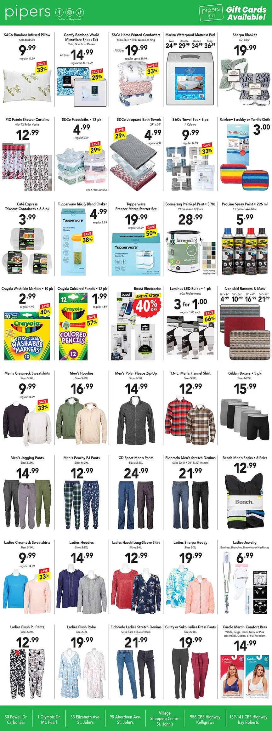 Pipers — 2026-08-14 from August 13 to August 19 2026 - flyer page 2