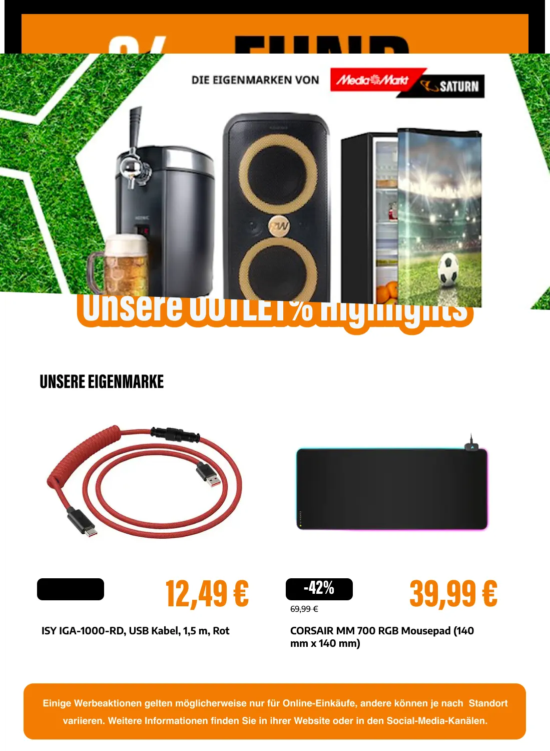 Saturn OUTLET% von 14. Juli bis 29. Juli 2026 - Prospekt seite 2