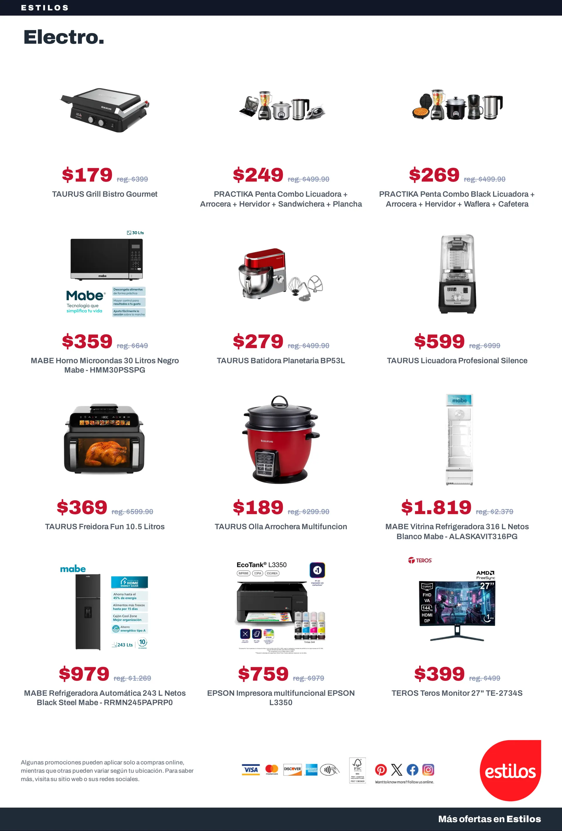 Catalogo de Estilos — 2026-10-30 30 de octubre al 6 de noviembre 2026 - Pag 2