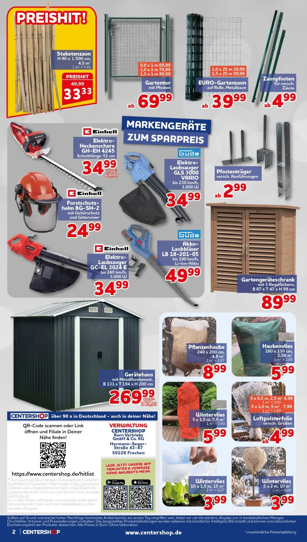 CENTERSHOP — 2026-09-23 von 21. September bis 26. September 2026 - Prospekt seite 2
