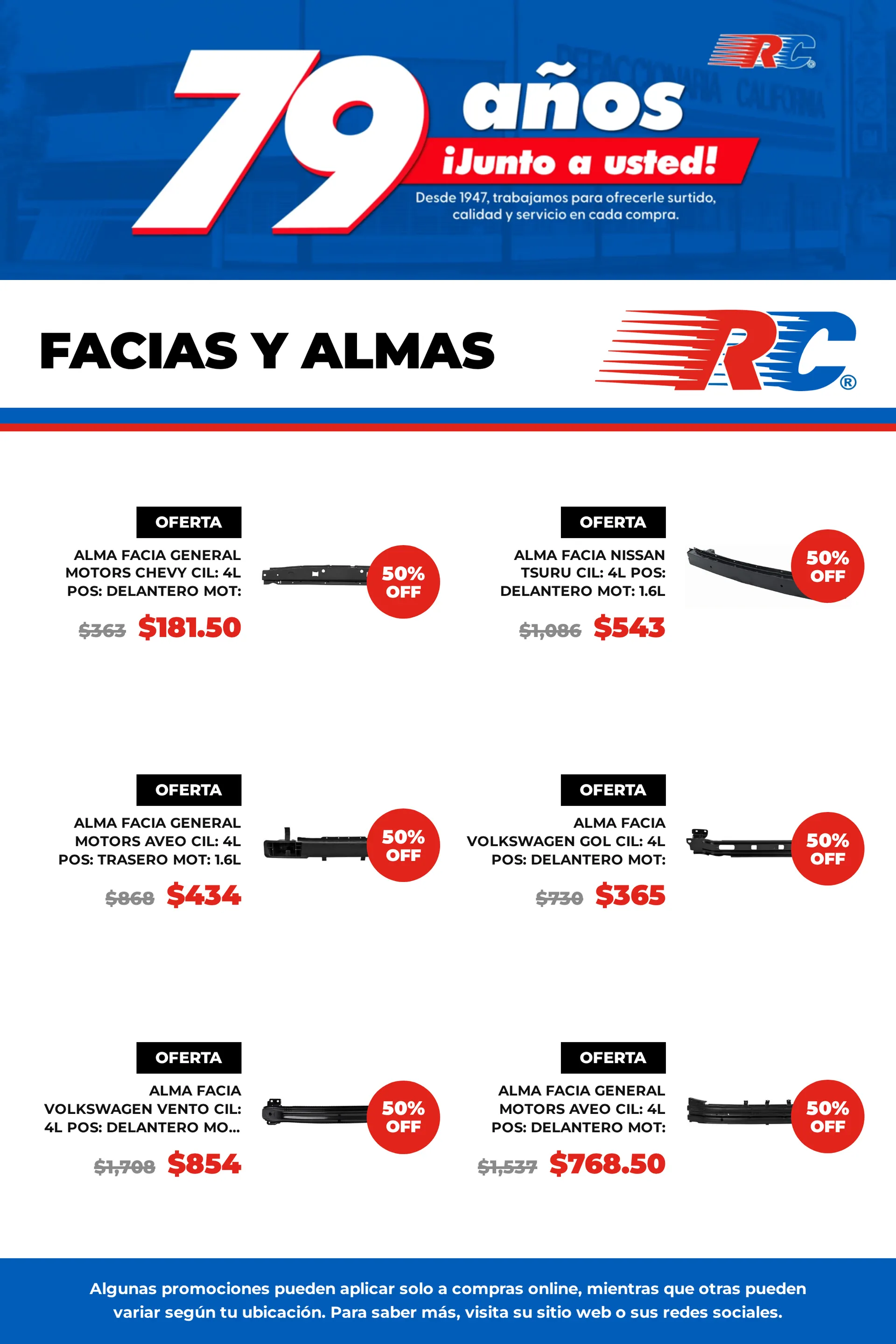 Catálogo de Refaccionaria California — Catálogo 1 — 2026-10-09 9 de octubre al 19 de octubre 2026 - Pagina 2