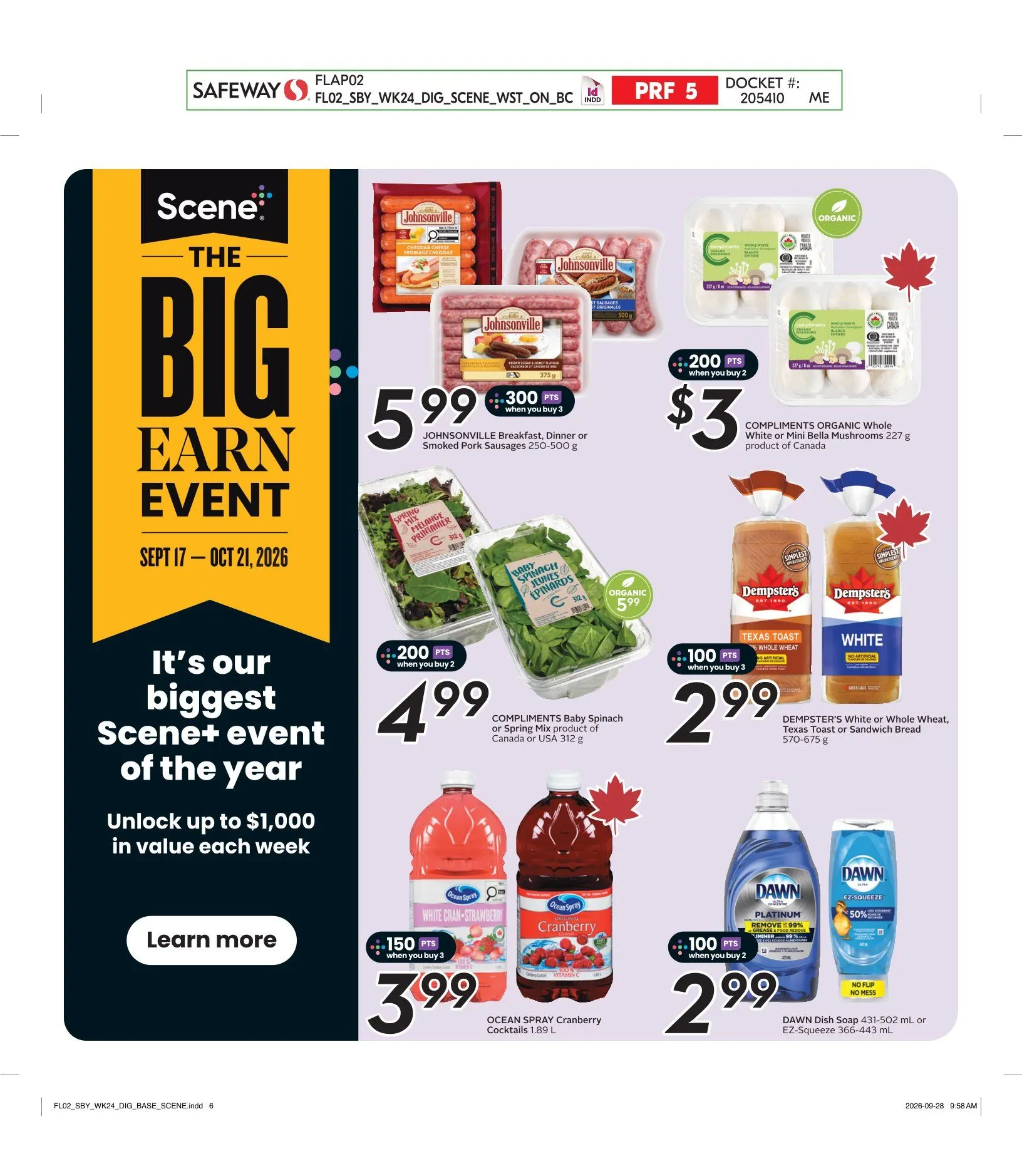 Safeway — 2026-10-09 from October 9 to October 14 2026 - flyer page 2