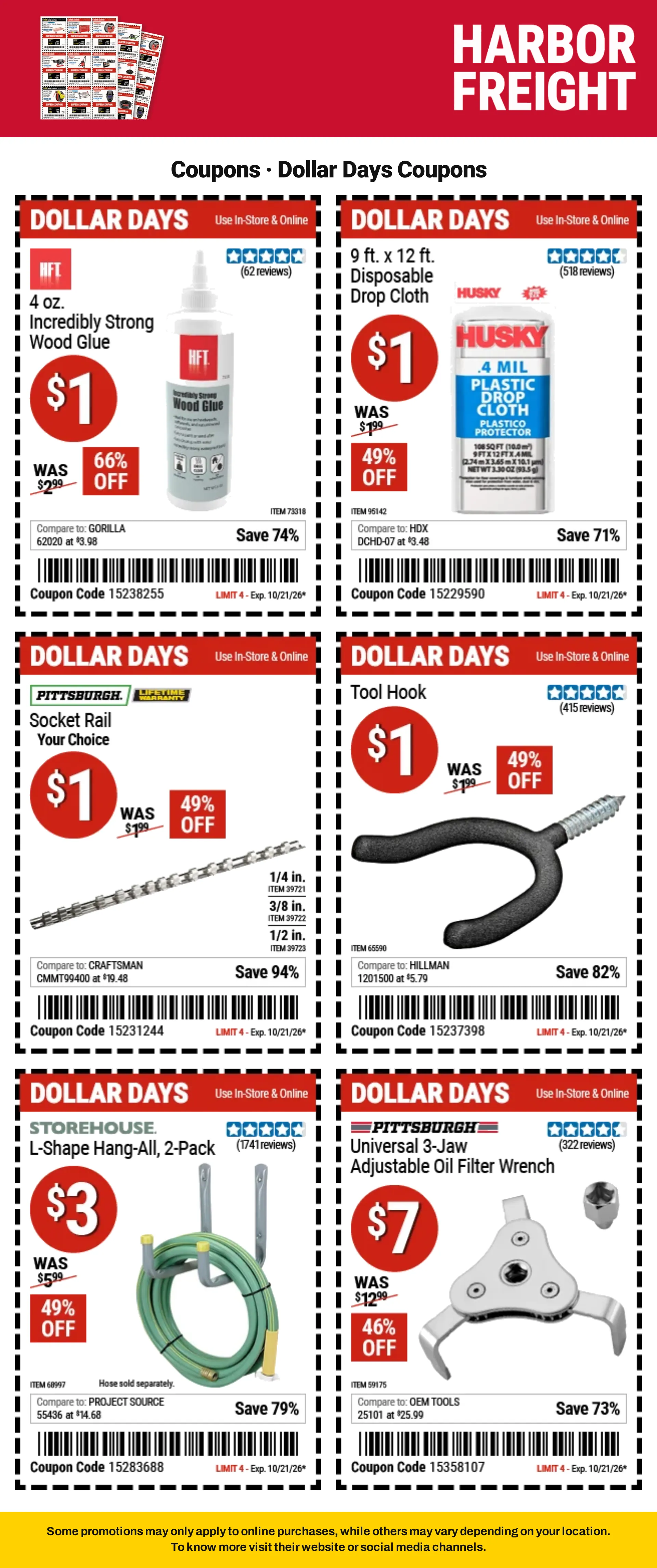Weekly ad Harbor Freight — Catálogo 2 — 2026-10-09 from October 9 to October 26 2026 - Page 2