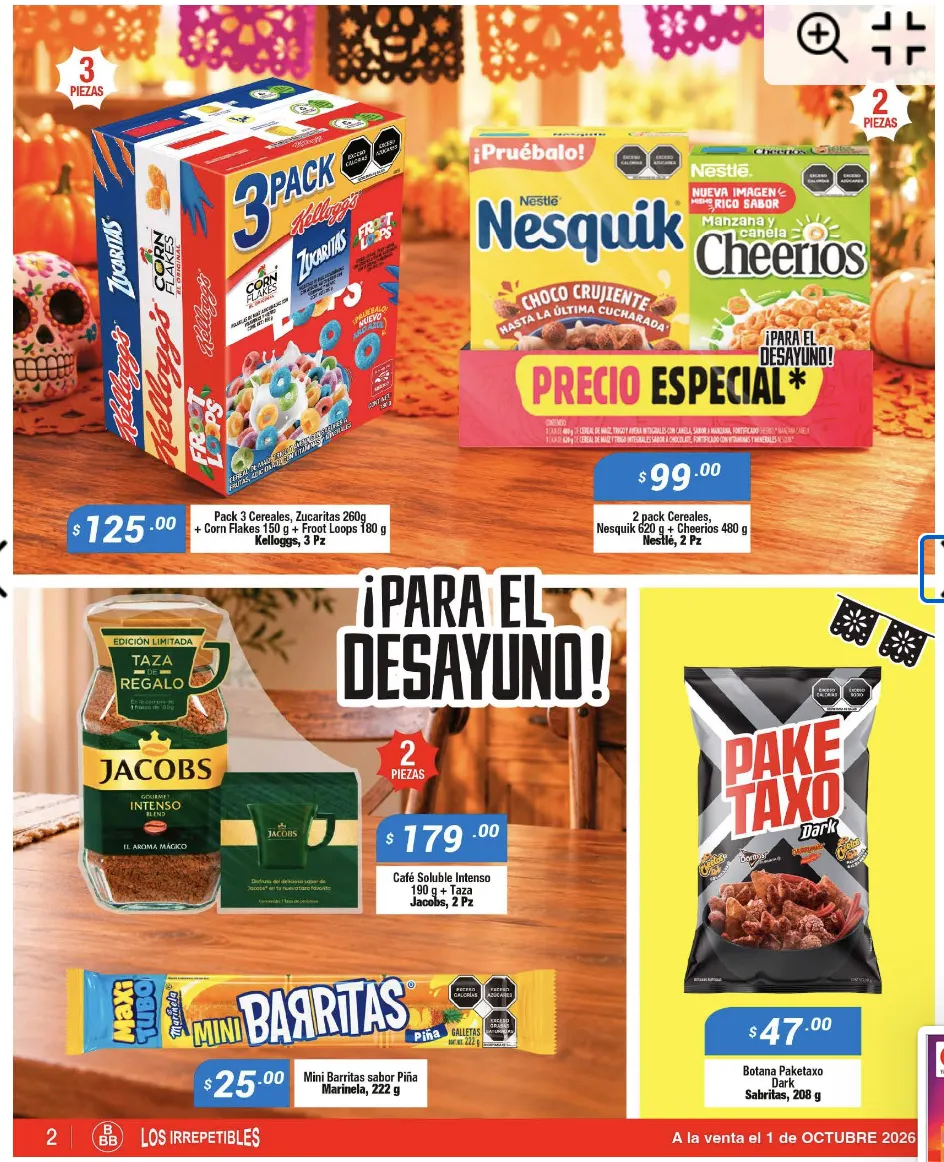 Catálogo de Tiendas Tres B — 2026-10-19 19 de octubre al 31 de octubre 2026 - Pagina 2