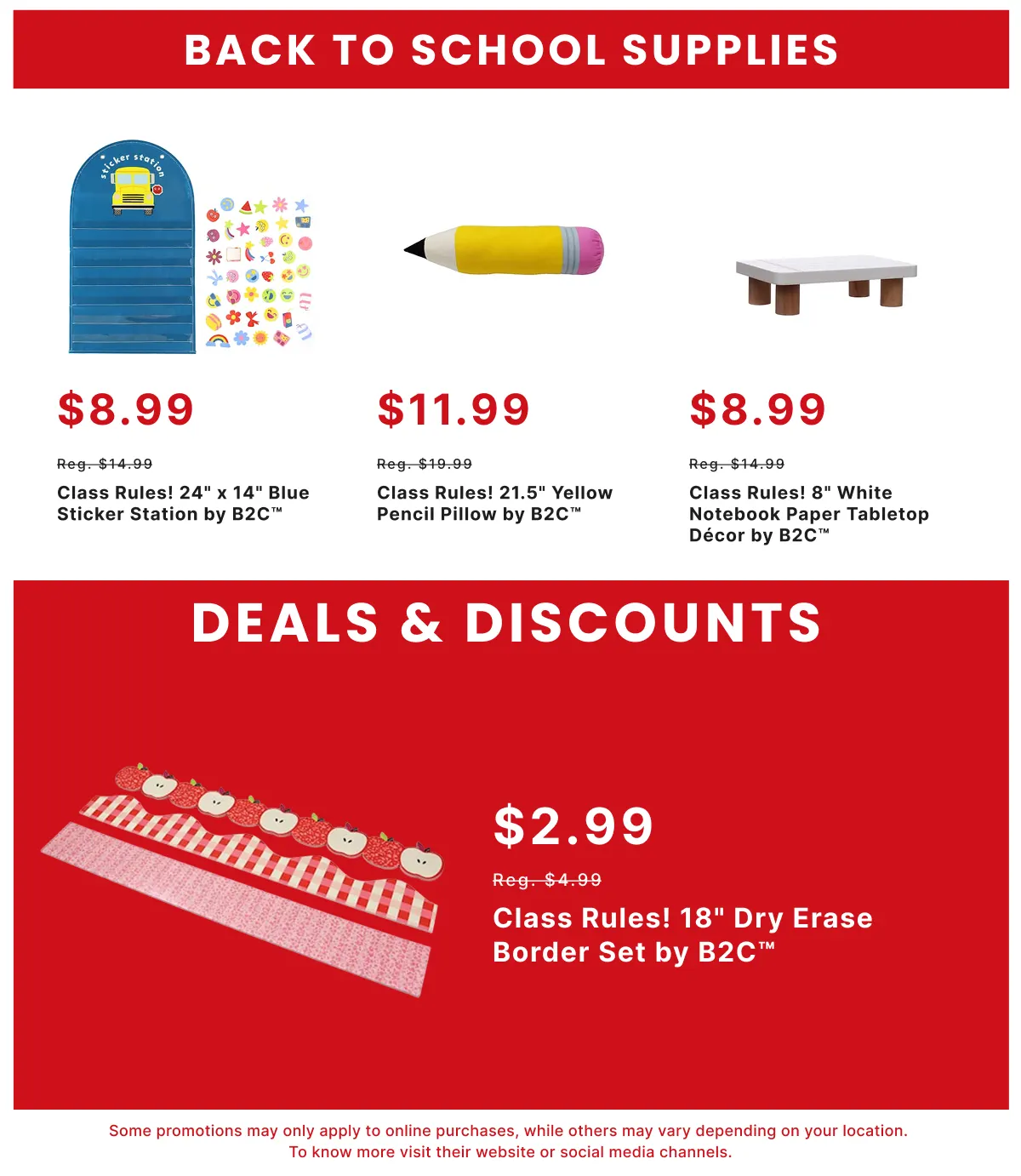Weekly ad Back to School Supplies from August 3 to August 18 2026 - Page 2