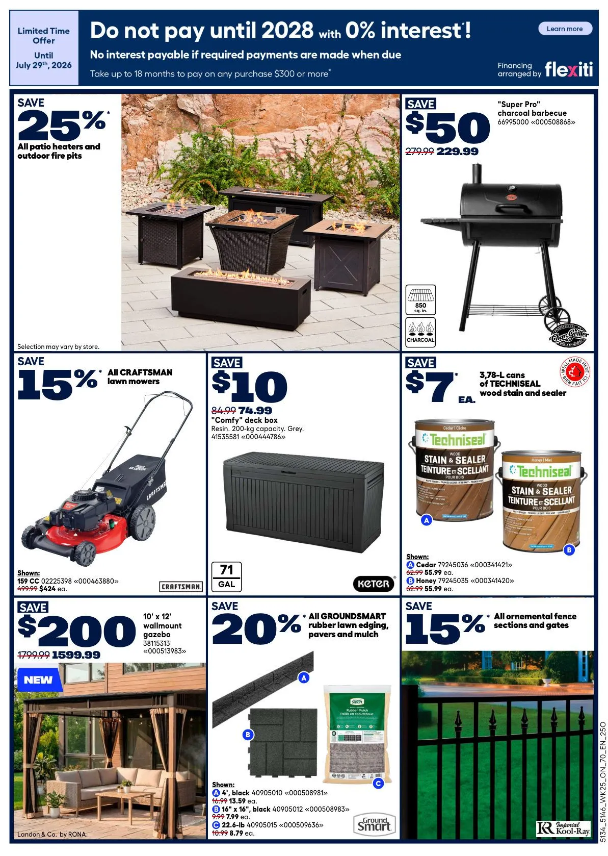 RONA — 2026-07-28 from July 16 to July 30 2026 - flyer page 2