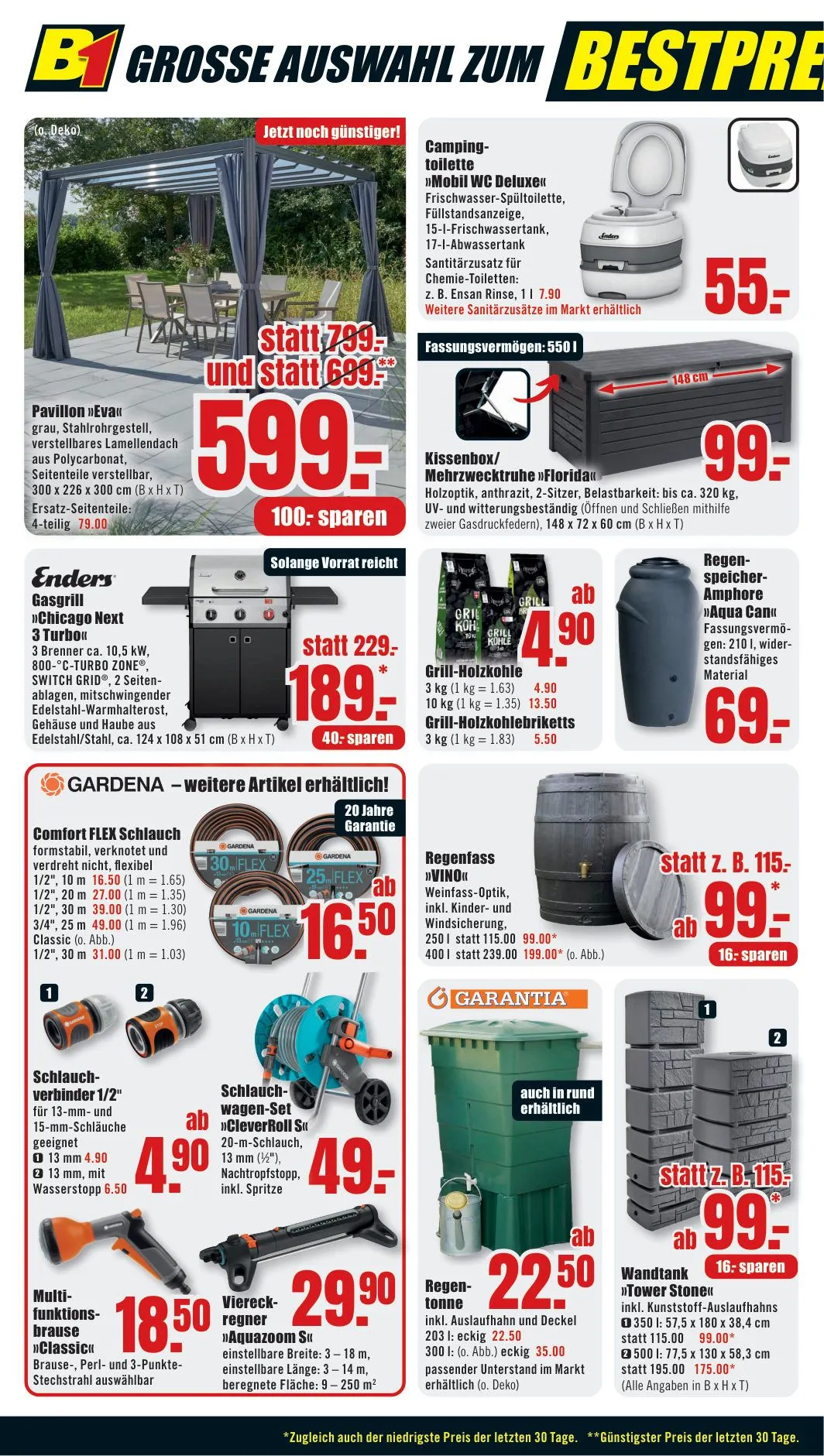 B1 Discount Baumarkt — 2026-08-03 von 3. August bis 7. August 2026 - Prospekt seite 2