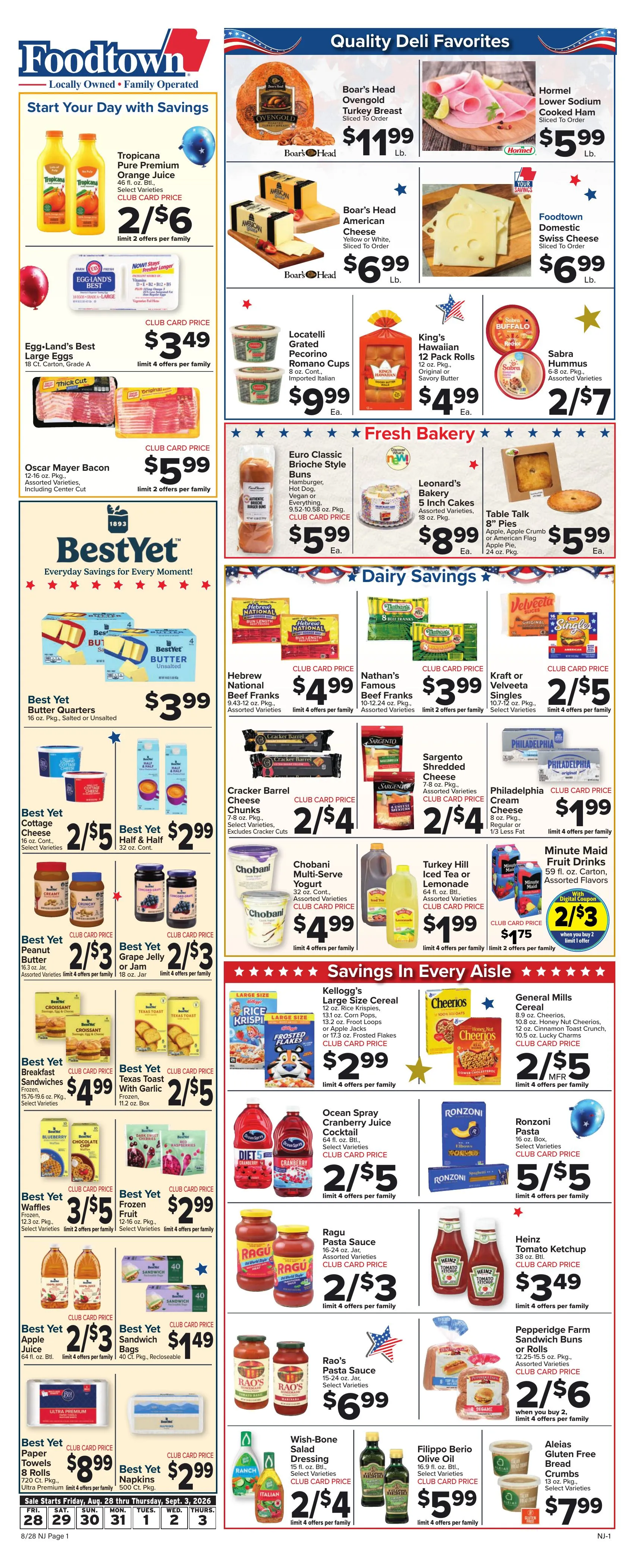 Weekly ad Foodtown — 2026-08-28 from August 28 to September 3 2026 - Page 2