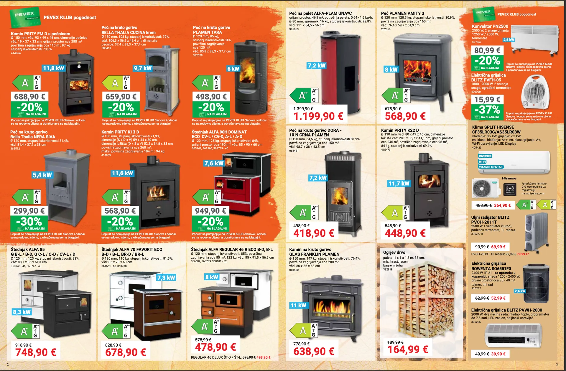 Katalog Pevex — 2026-10-22 od 22. listopada do 11. studenoga 2026. - Pregled Stranica 2