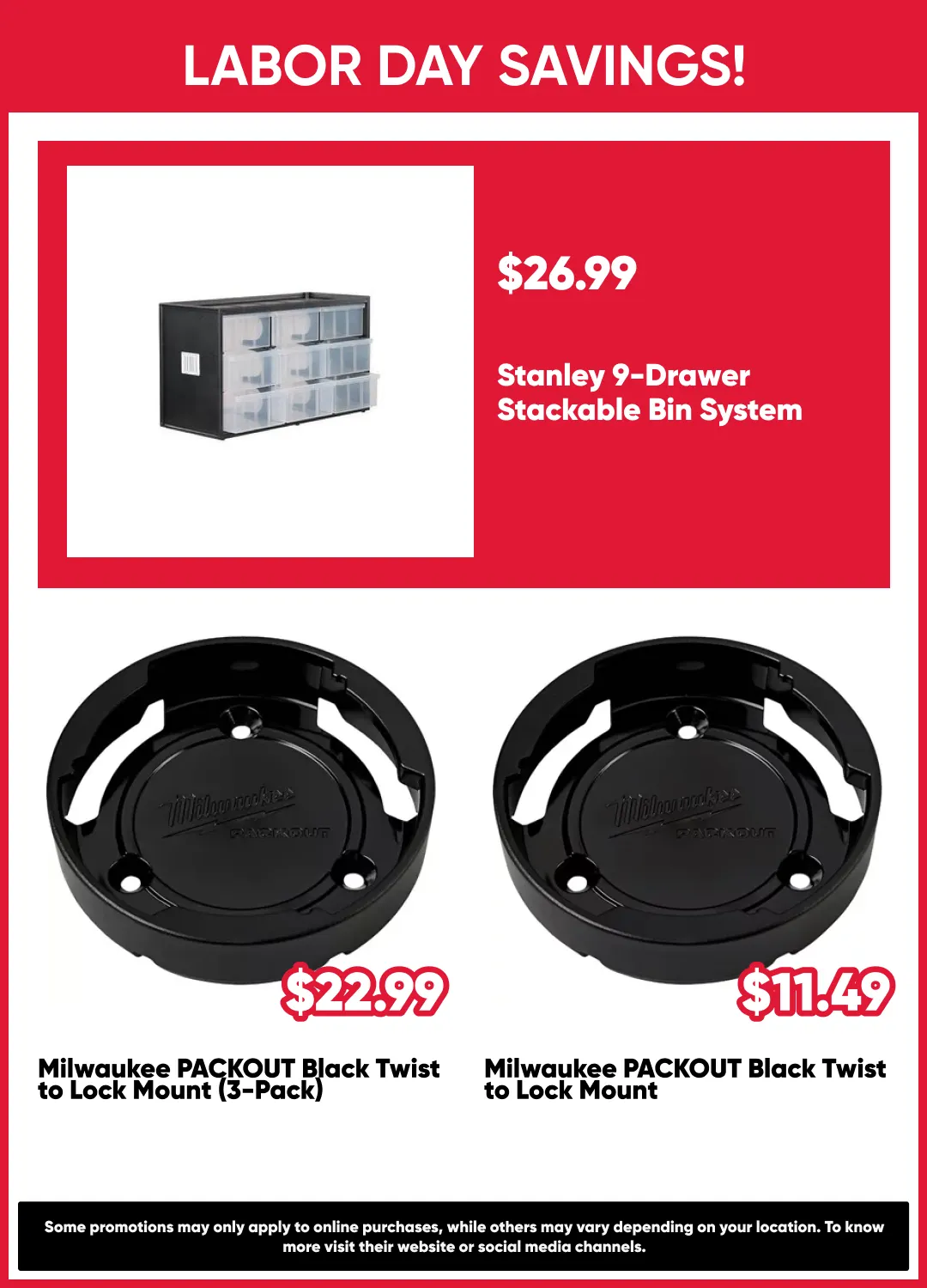 Weekly promotion Labor Day Savings! spanning from August 28 to September 12 2026 - Page 2 for Catalogue 365