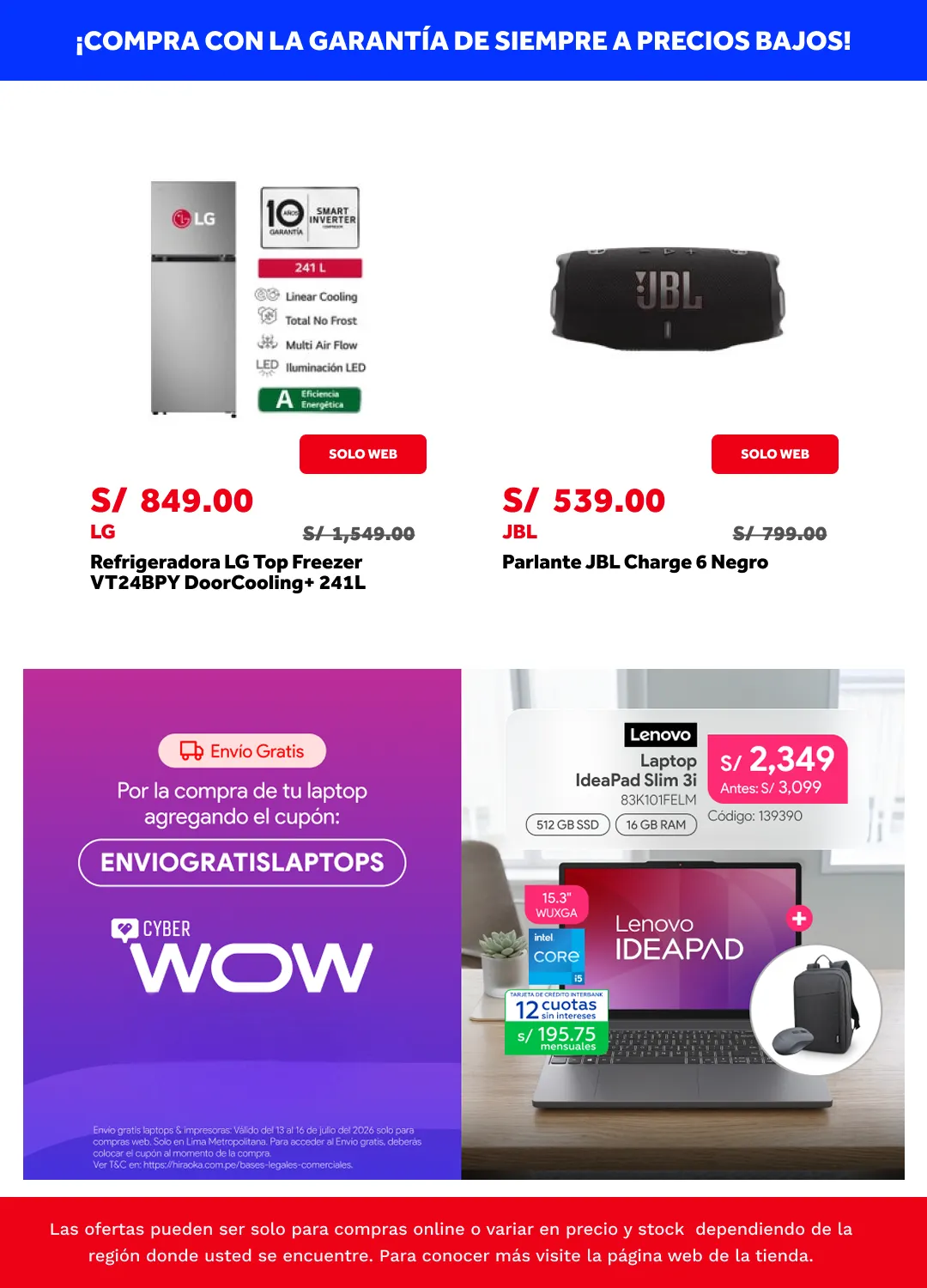 Catalogo de Oferta Cyber WOW! 15 de julio al 16 de julio 2026 - Pag 2
