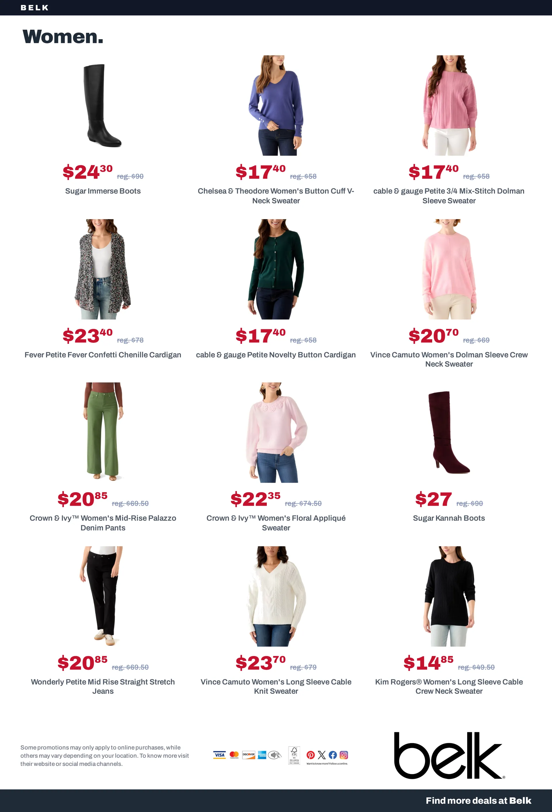 Weekly promotion Belk — 2026-10-22 spanning from October 22 to November 5 2026 - Page 2 for Catalogue 365