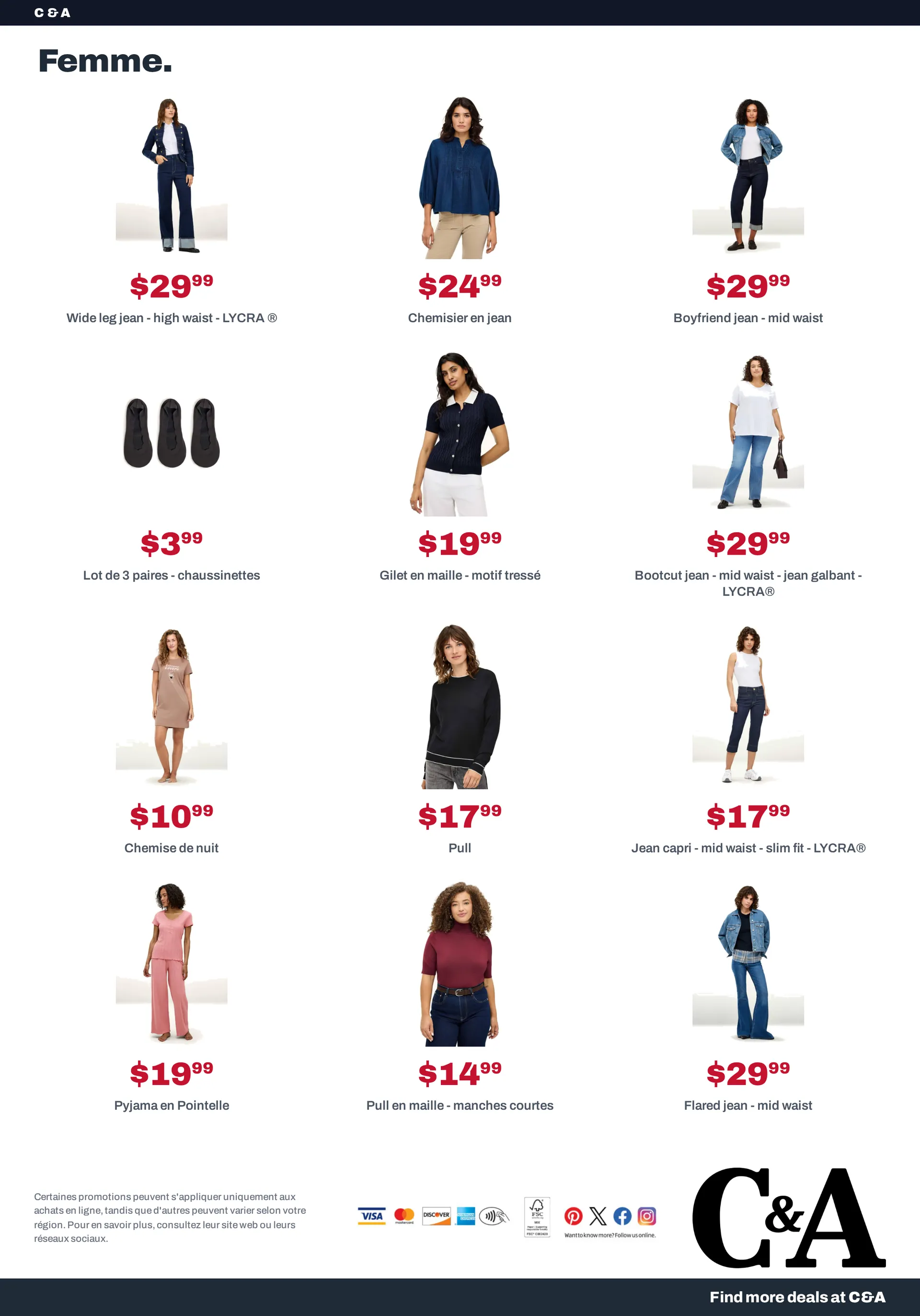 C&A — 2026-10-14 du 14 octobre au 28 octobre 2026 - Catalogue page 2