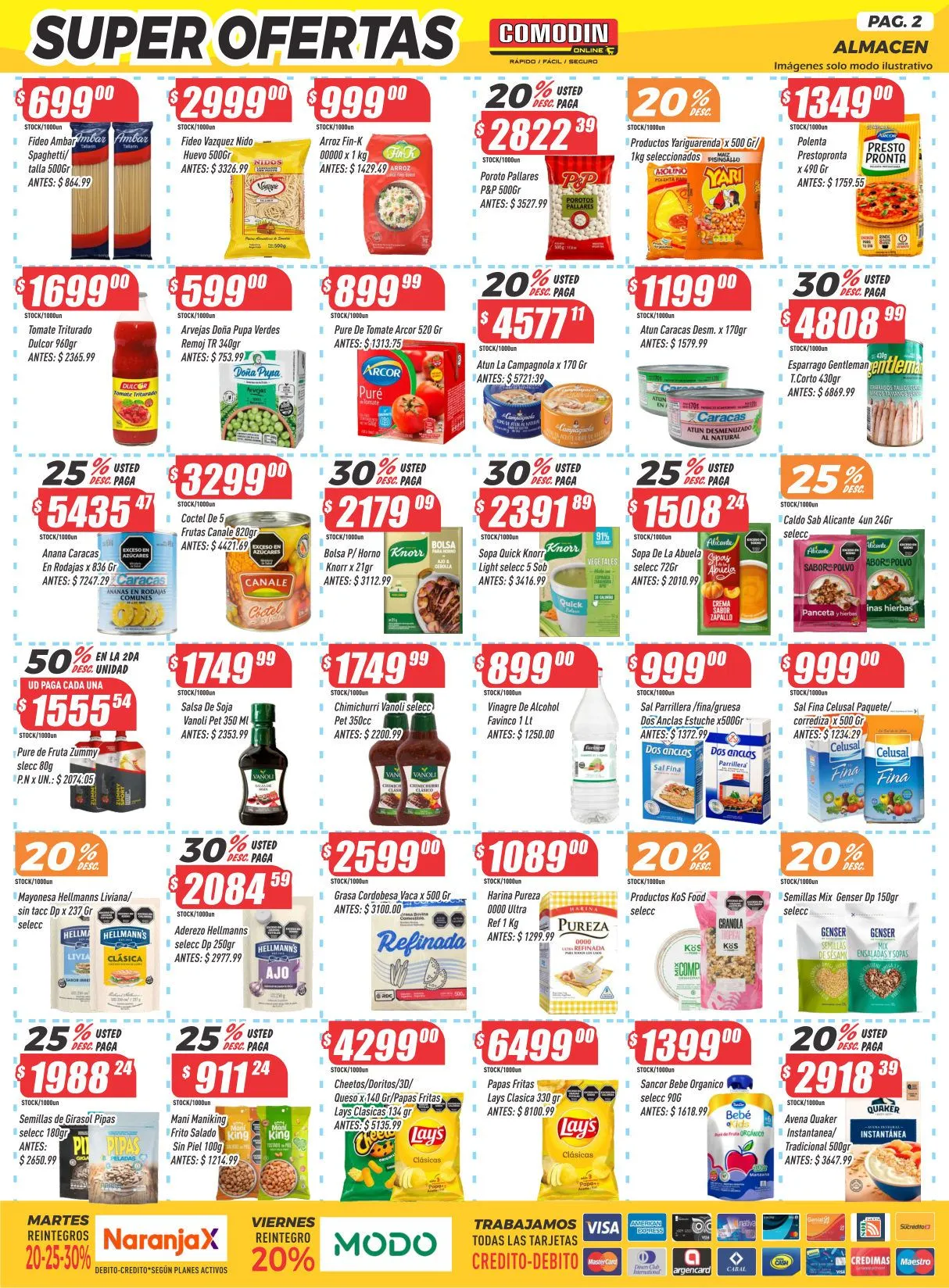 Ofertas de Supermercados Comodín — 2026-08-21 18 de agosto al 23 de agosto 2026 - Página 2 del catálogo