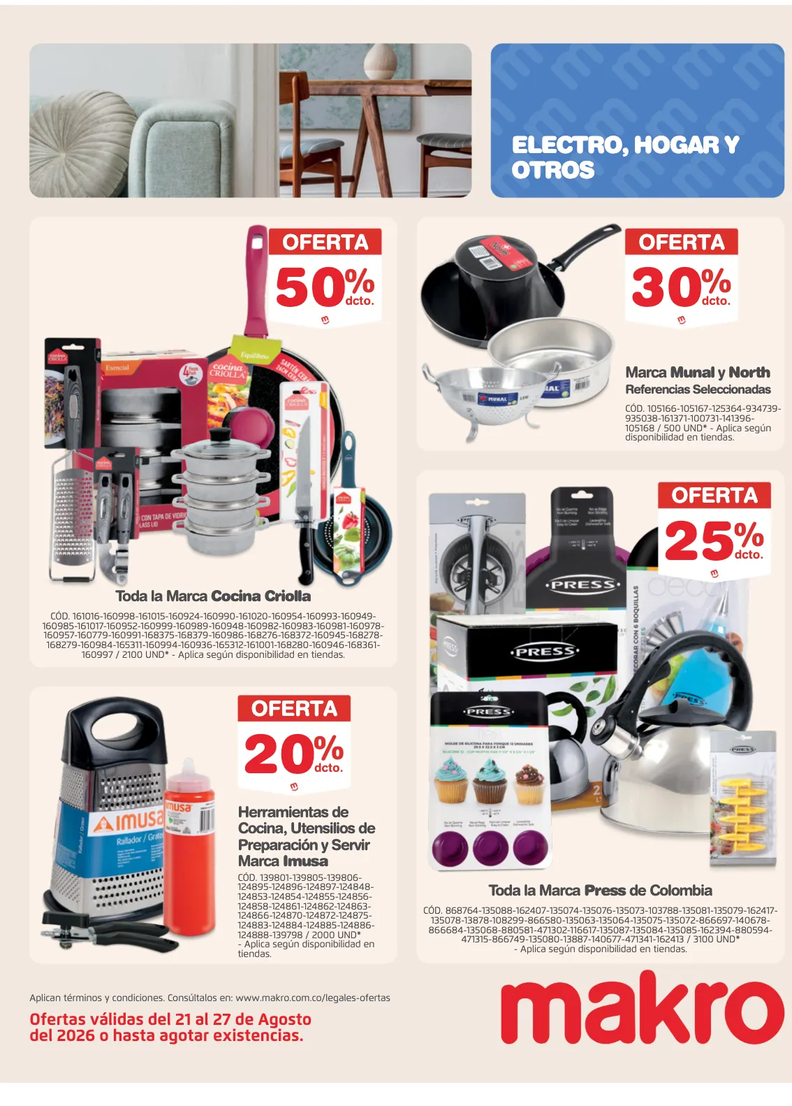 Catalogo de Makro — 2026-08-25 21 de agosto al 27 de agosto 2026 - Pag 2