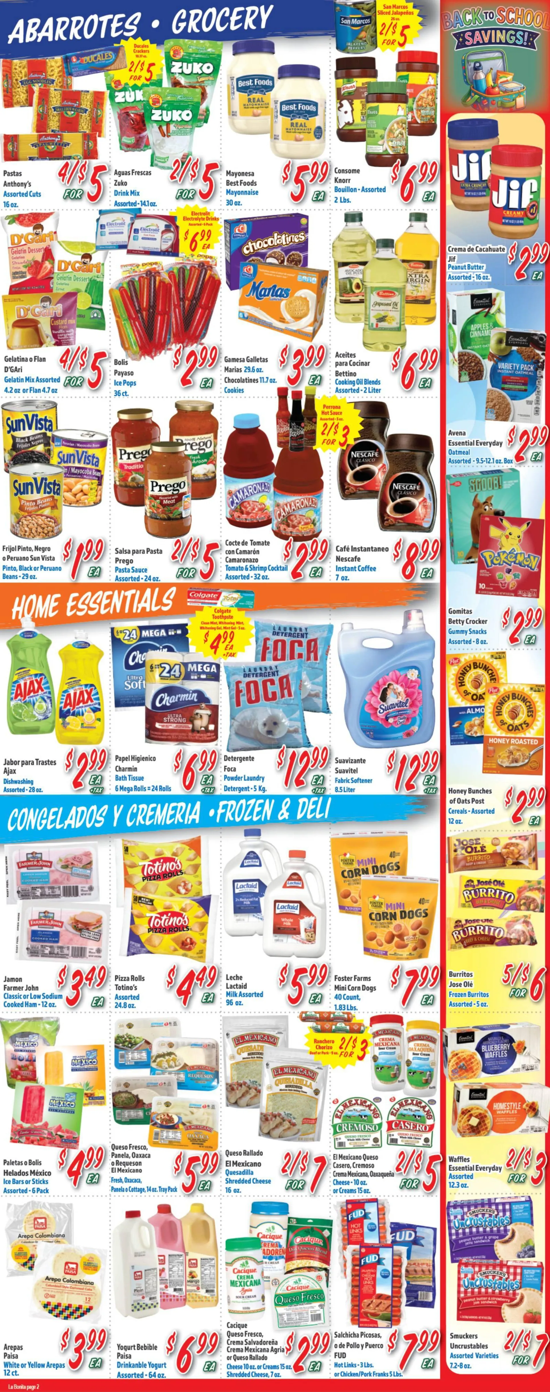 Weekly ad La Bonita Supermarkets — 2026-08-14 from August 12 to August 18 2026 - Page 2