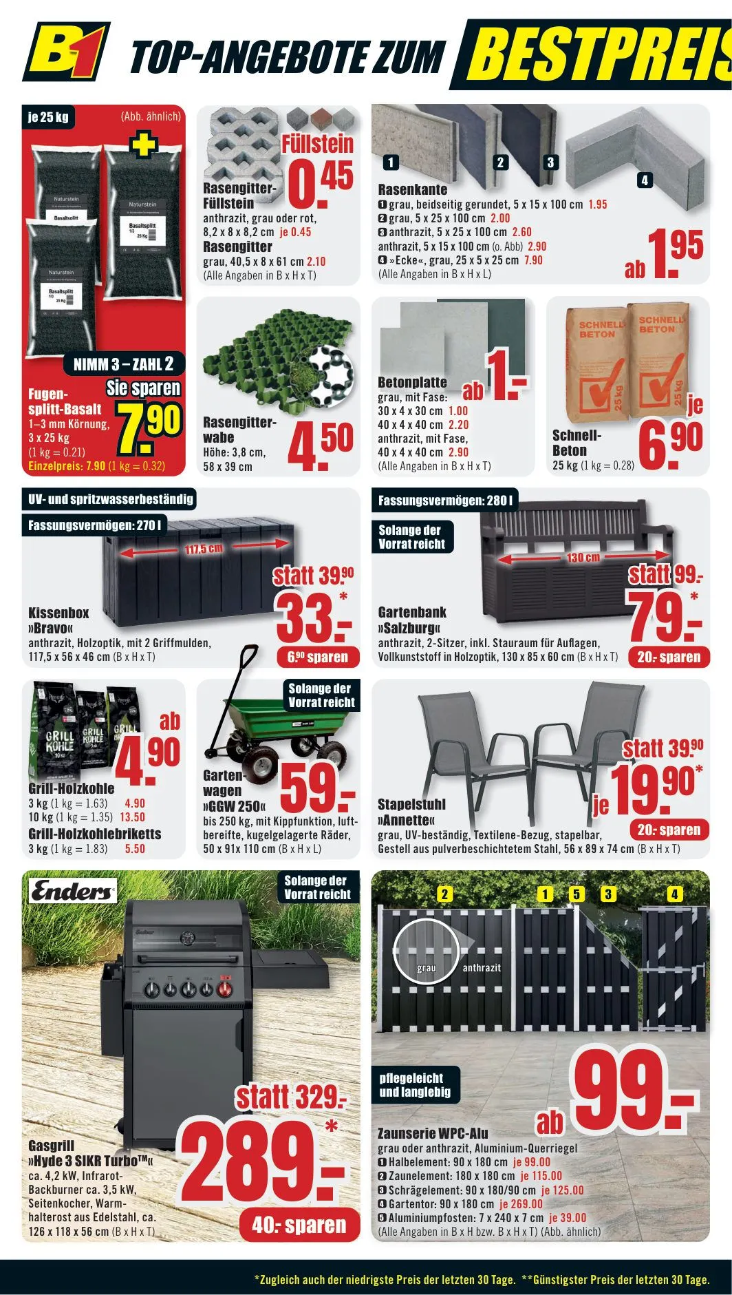 B1 Discount Baumarkt — 2026-08-11 von 8. August bis 14. August 2026 - Prospekt seite 2