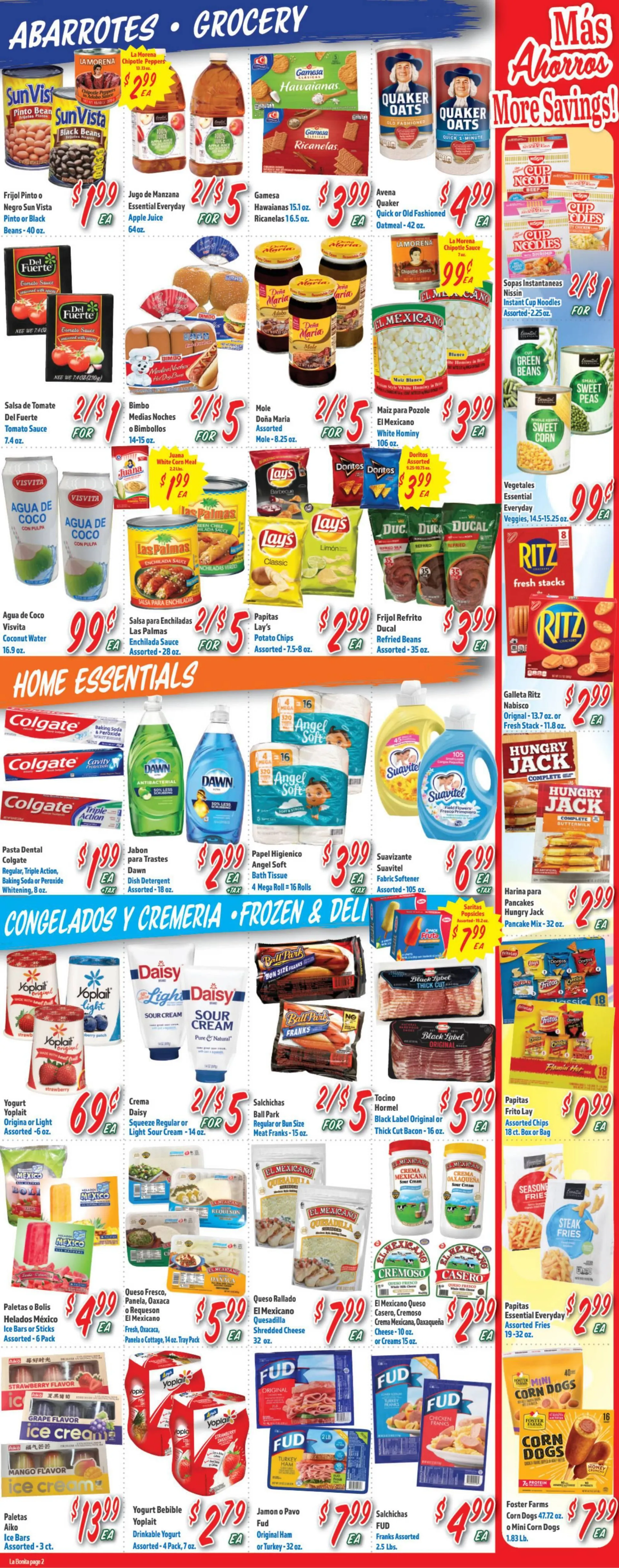 Weekly ad La Bonita Supermarkets — 2026-08-27 from August 27 to September 1 2026 - Page 2