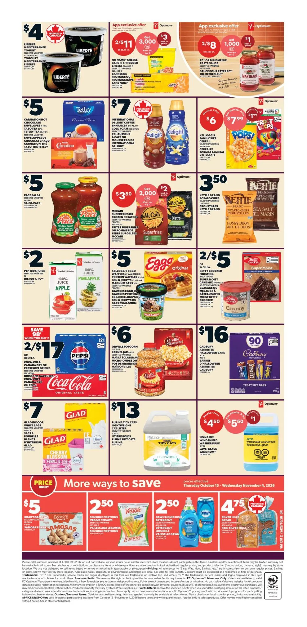 Valu Mart — 2026-10-28 from October 29 to November 4 2026 - flyer page 2