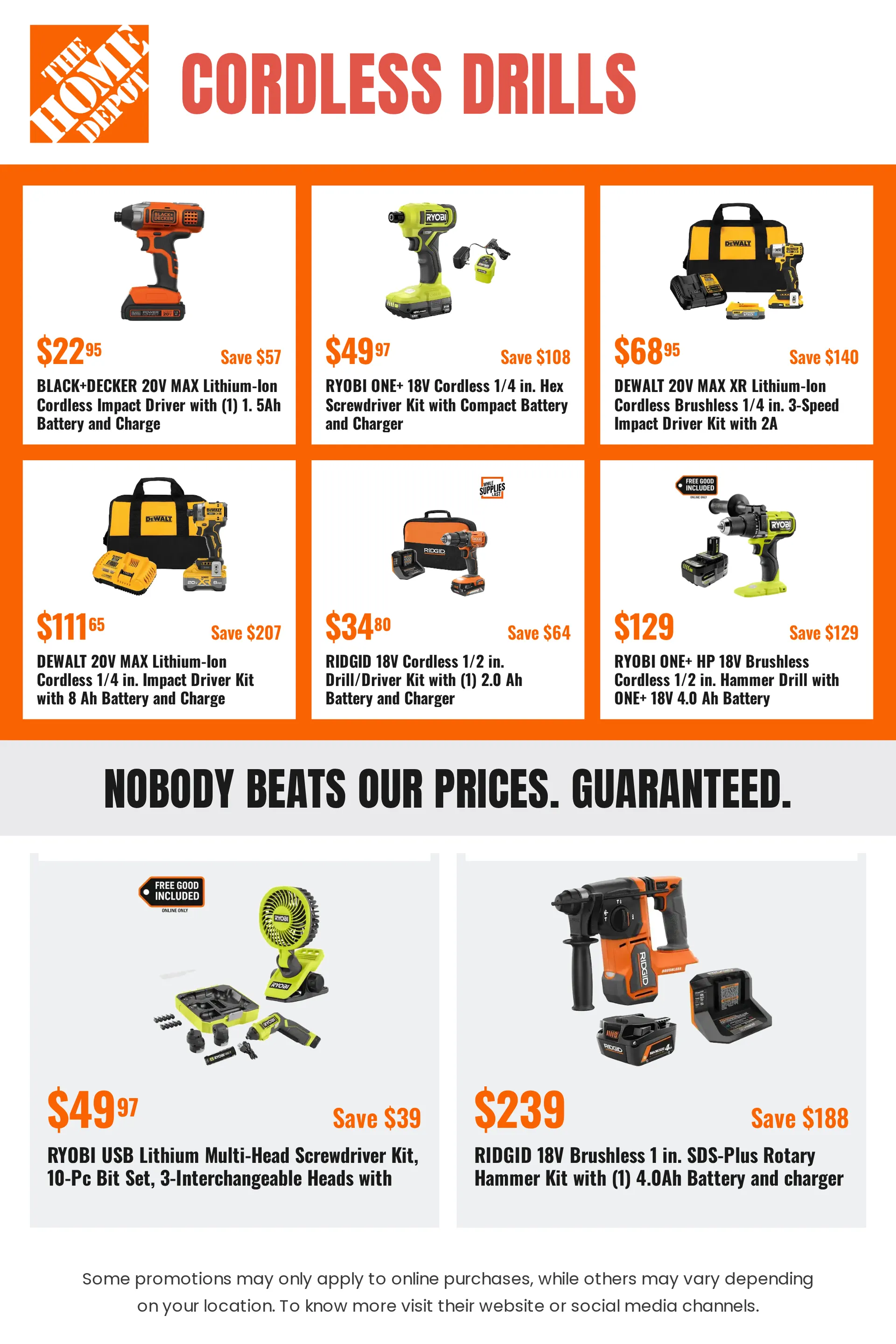 Weekly ad The Home Depot — Catálogo 1 — 2026-10-05 from October 5 to October 20 2026 - Page 2