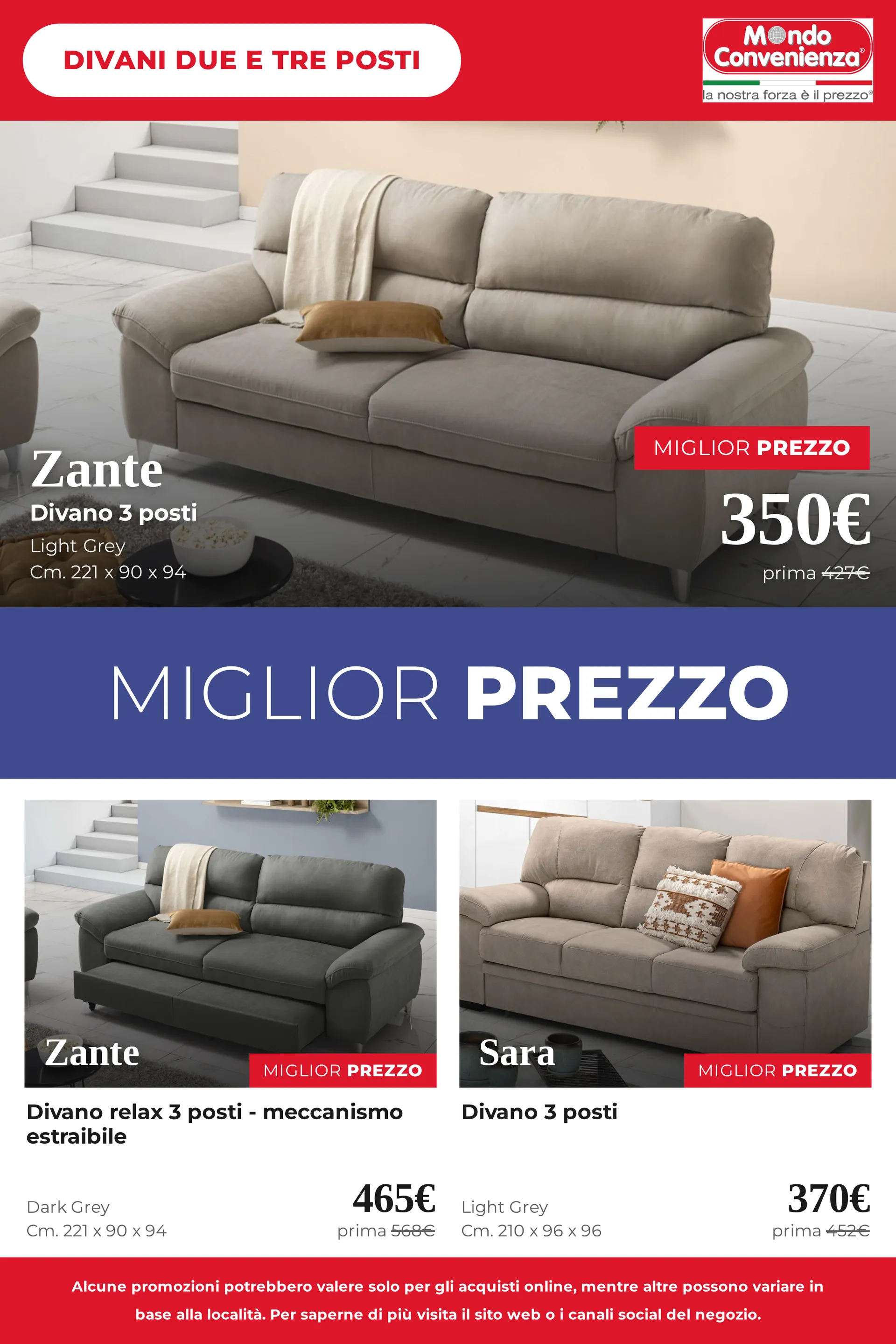 Mondo Convenienza — Catálogo 1 — 2026-09-23 da 23 settembre a 12 ottobre di 2026 - Pagina del volantino 2