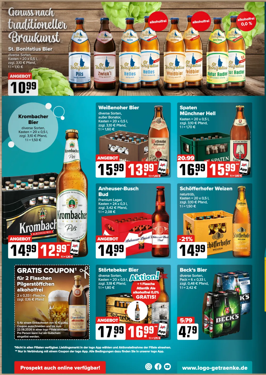 Logo Getränkemarkt — 2026-08-20 von 17. August bis 22. August 2026 - Prospekt seite 2