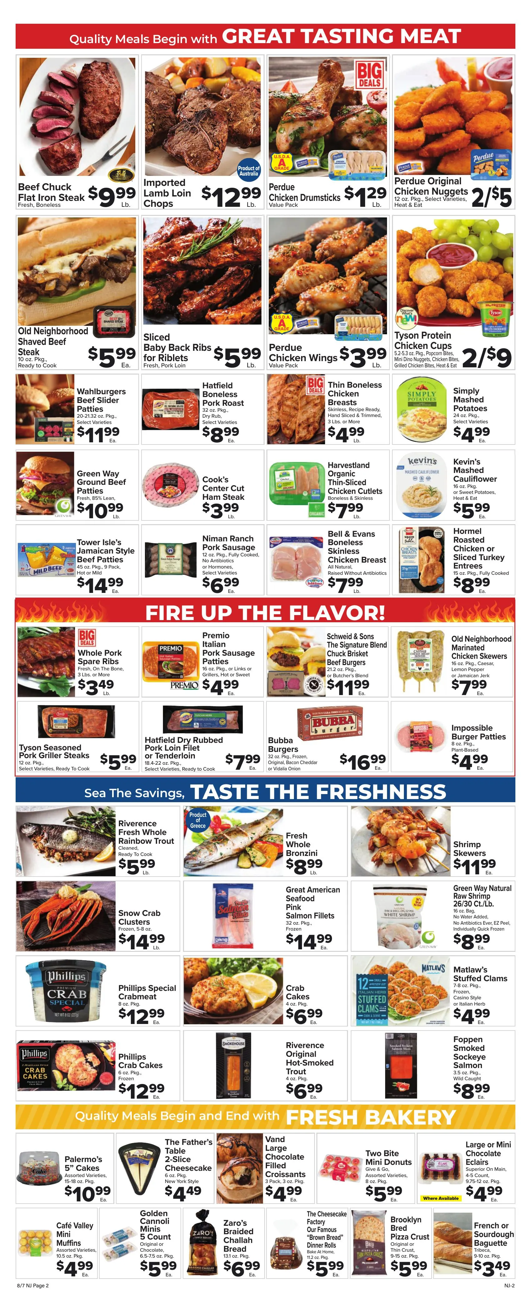 Weekly promotion Foodtown — 2026-08-07 spanning from August 7 to August 13 2026 - Page 2 for Catalogue 365
