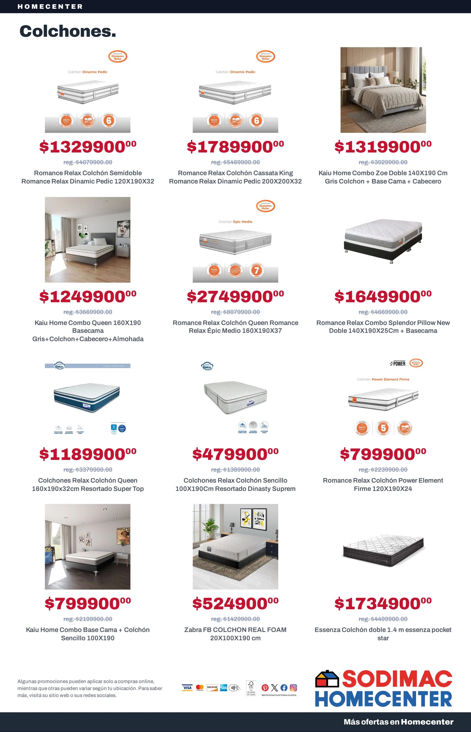 Catalogo de Ofertas colchones! 11 de agosto al 25 de agosto 2026 - Pag 2